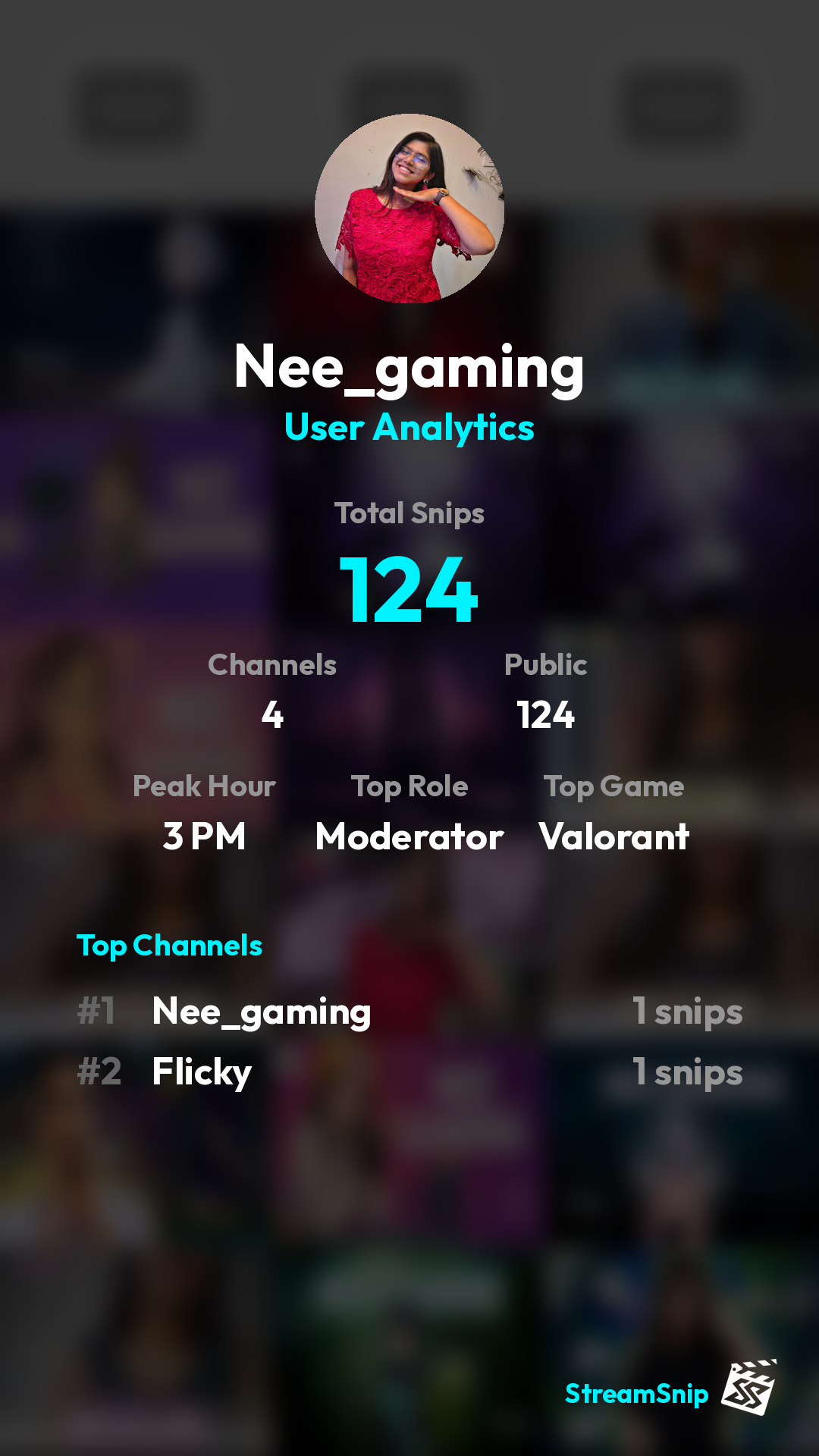 Stats Share Card