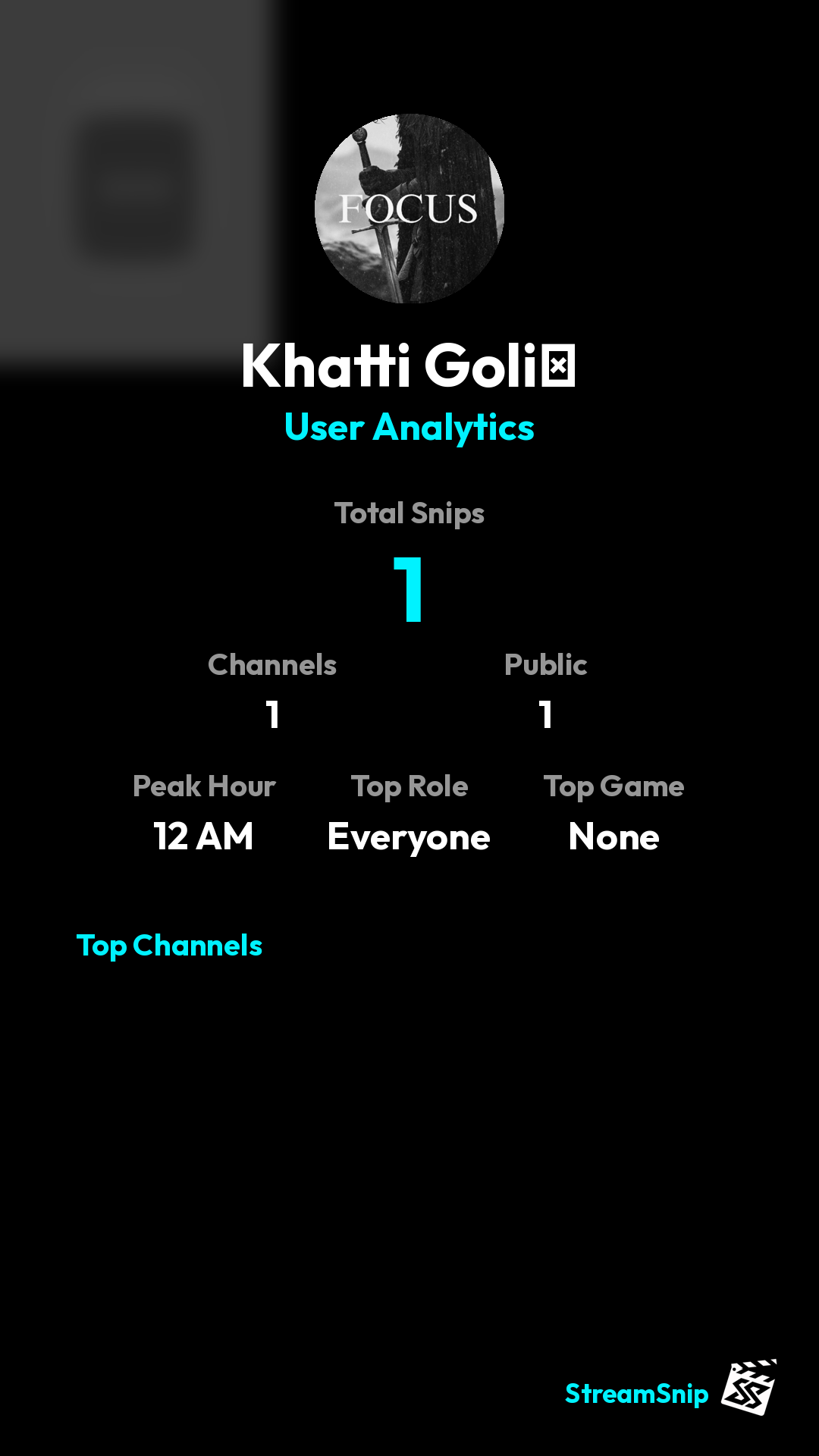 Stats Share Card