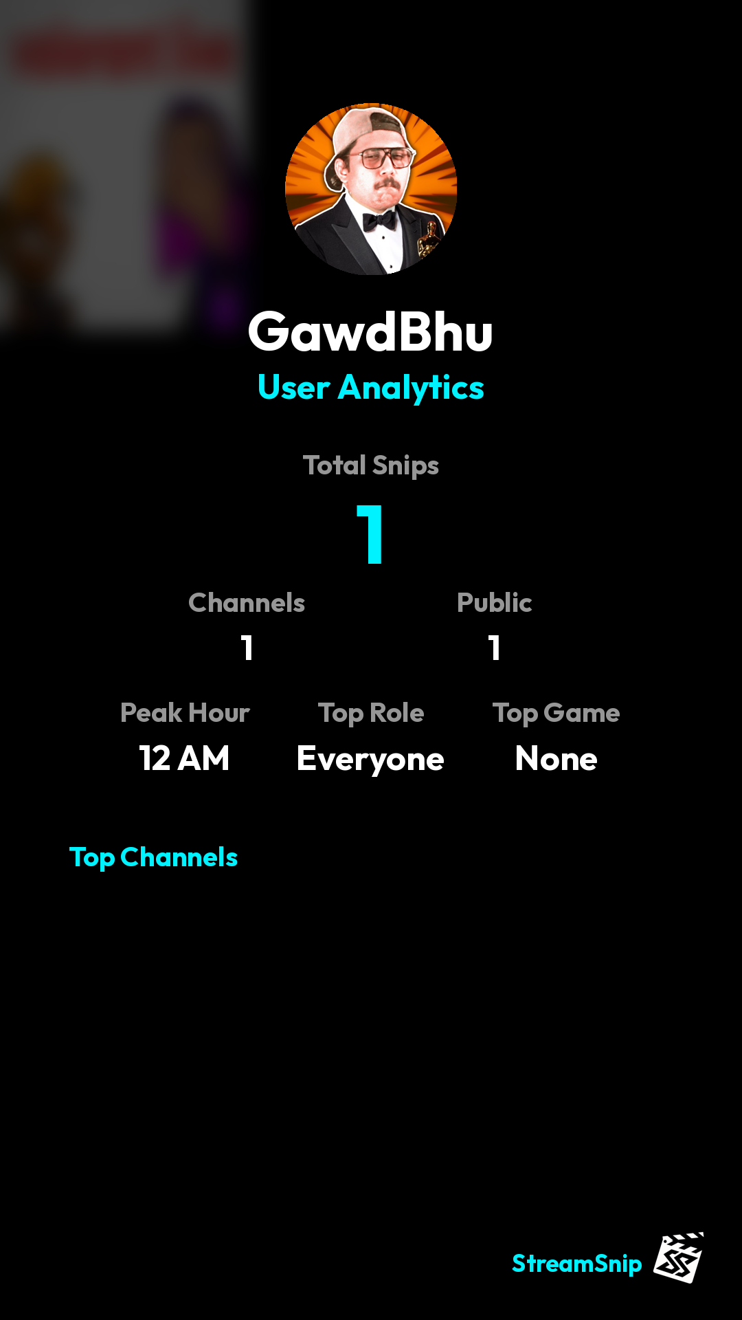 Stats Share Card