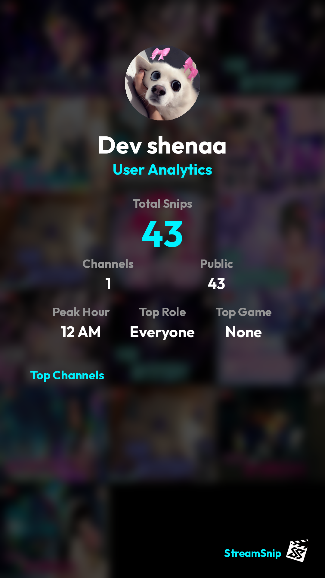 Stats Share Card