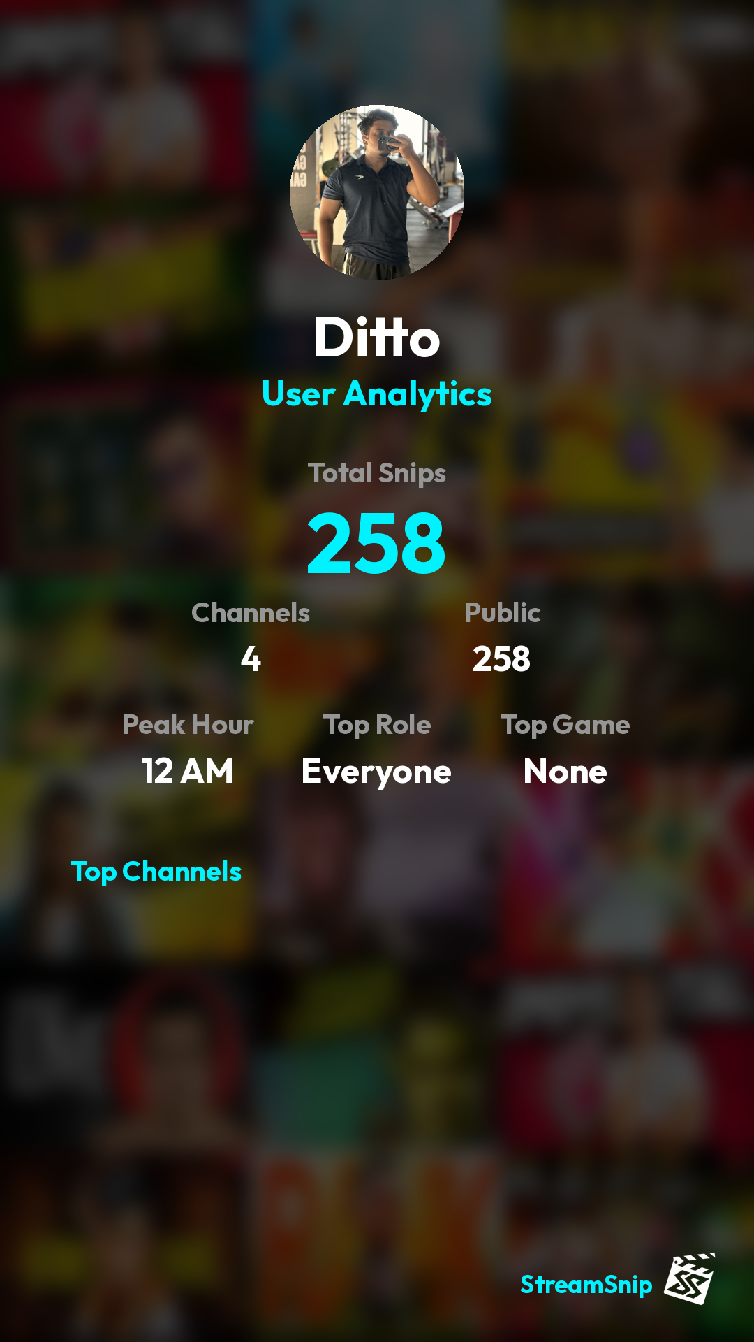 Stats Share Card