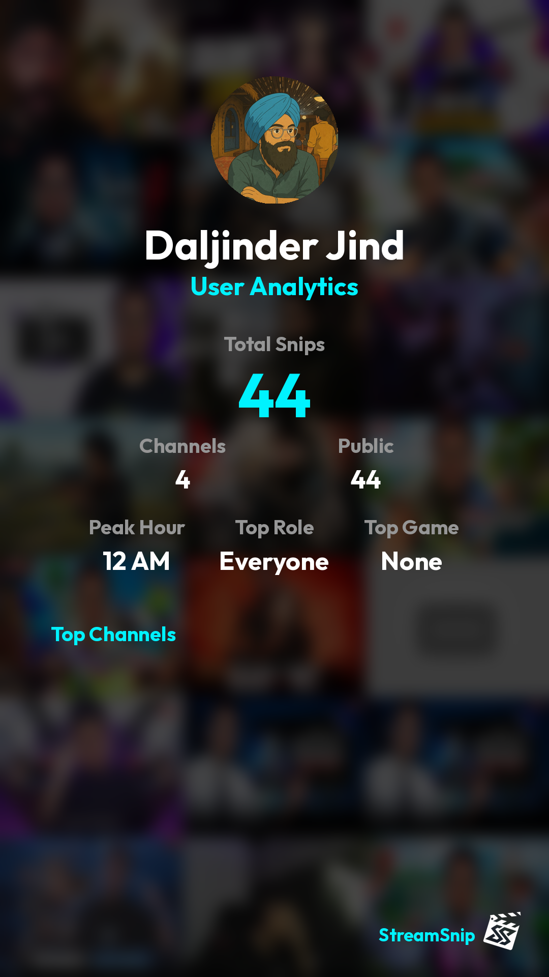 Stats Share Card