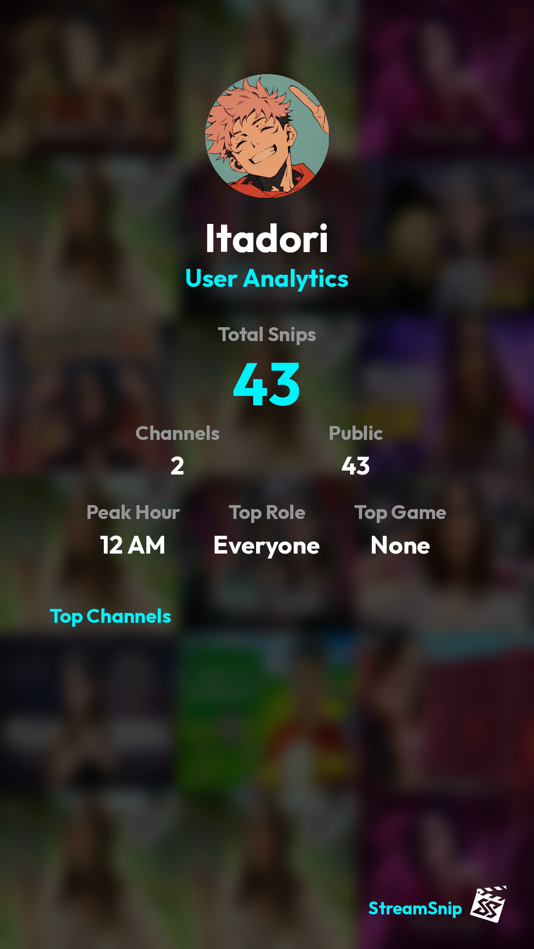 Stats Share Card