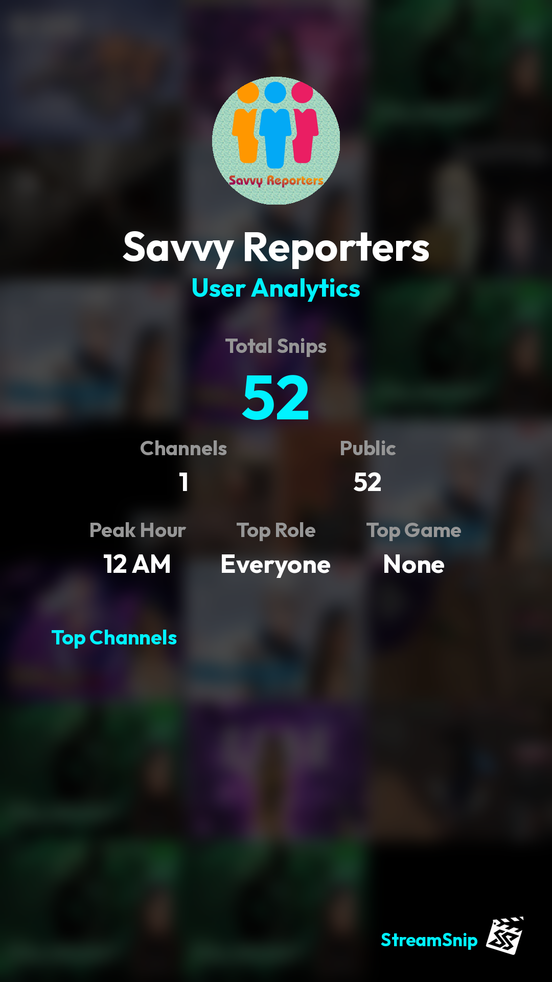 Stats Share Card