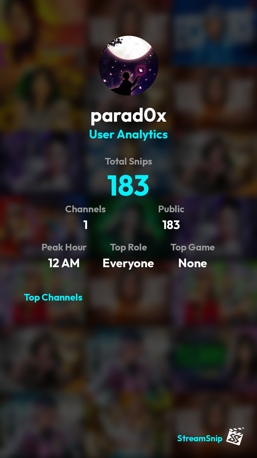 Stats Share Card