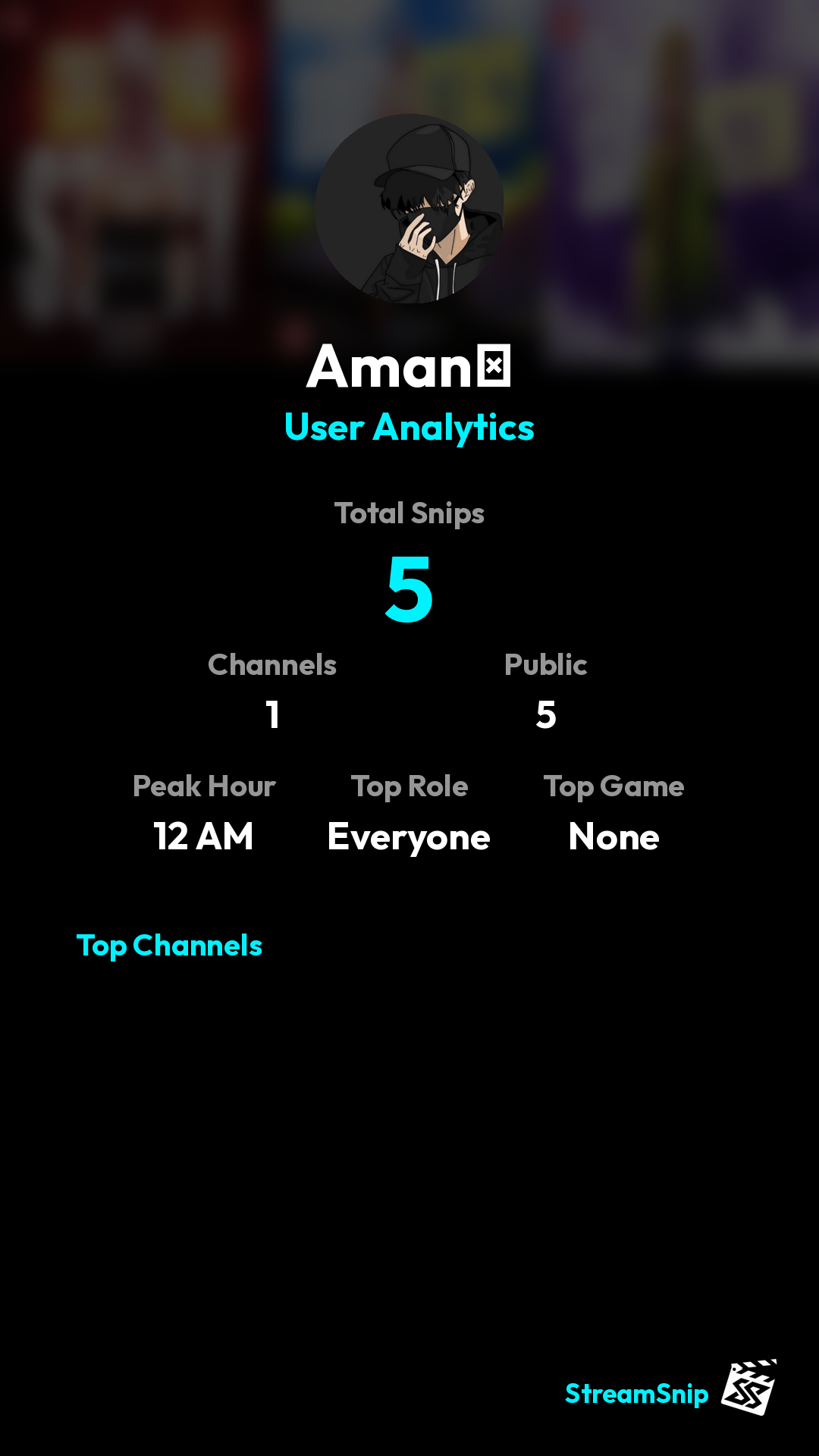 Stats Share Card