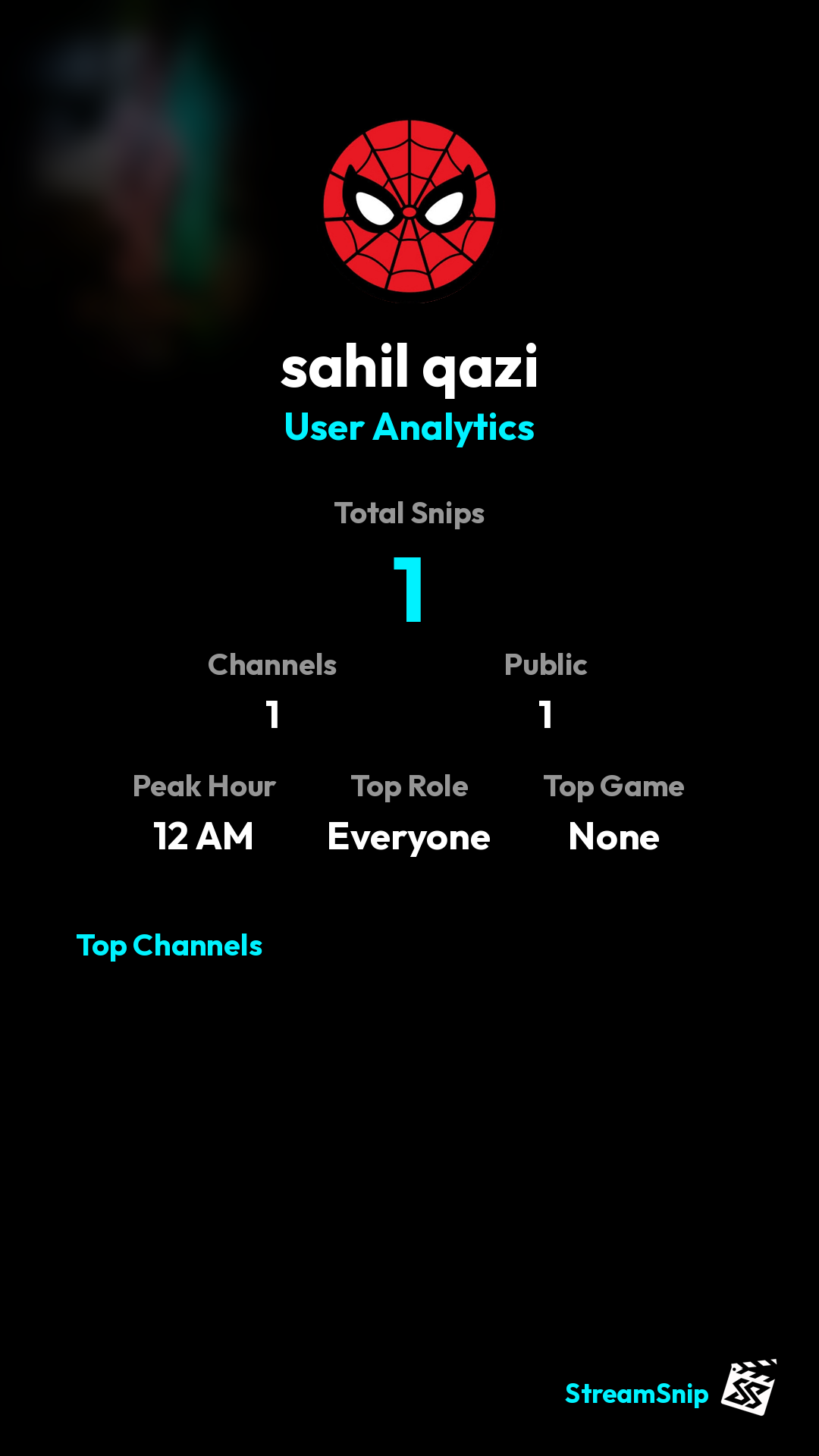 Stats Share Card