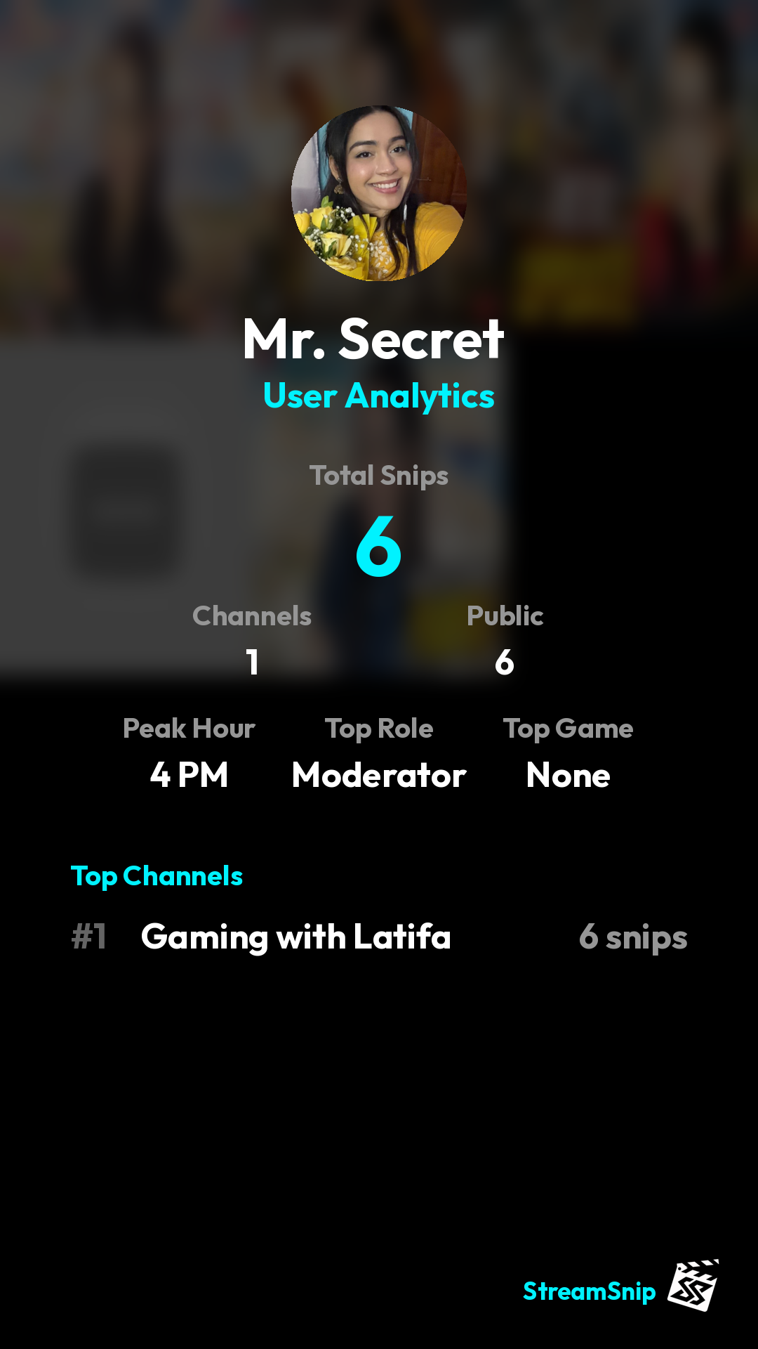 Stats Share Card