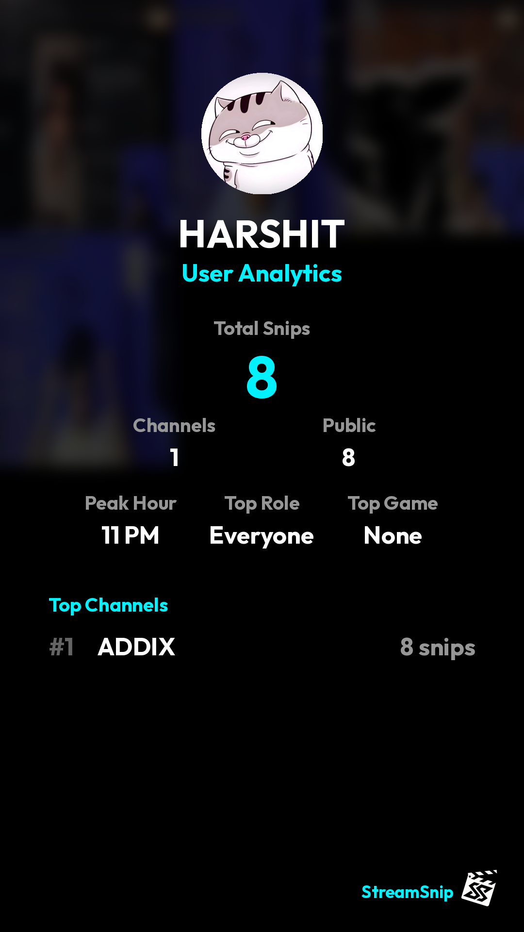 Stats Share Card