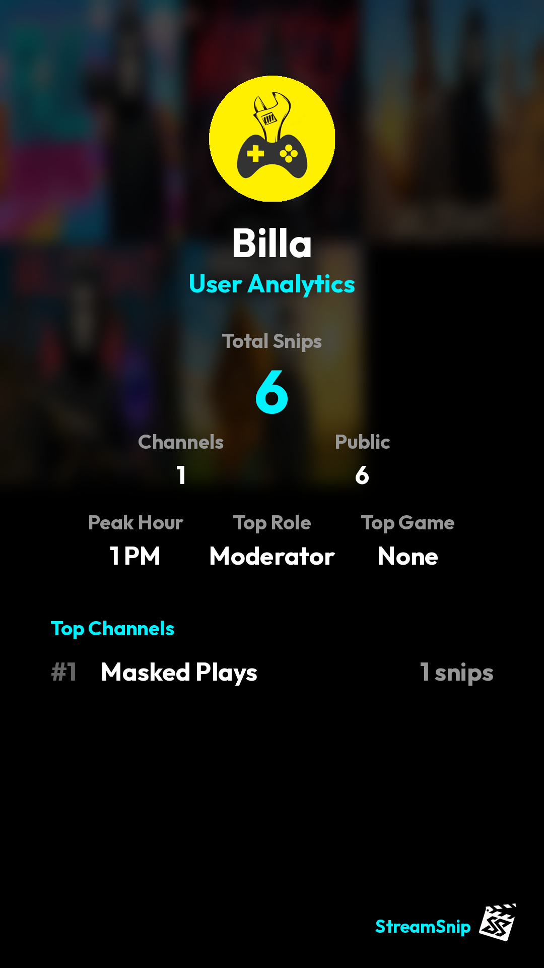 Stats Share Card