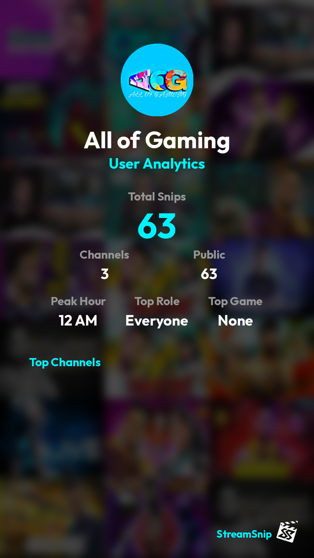 Stats Share Card