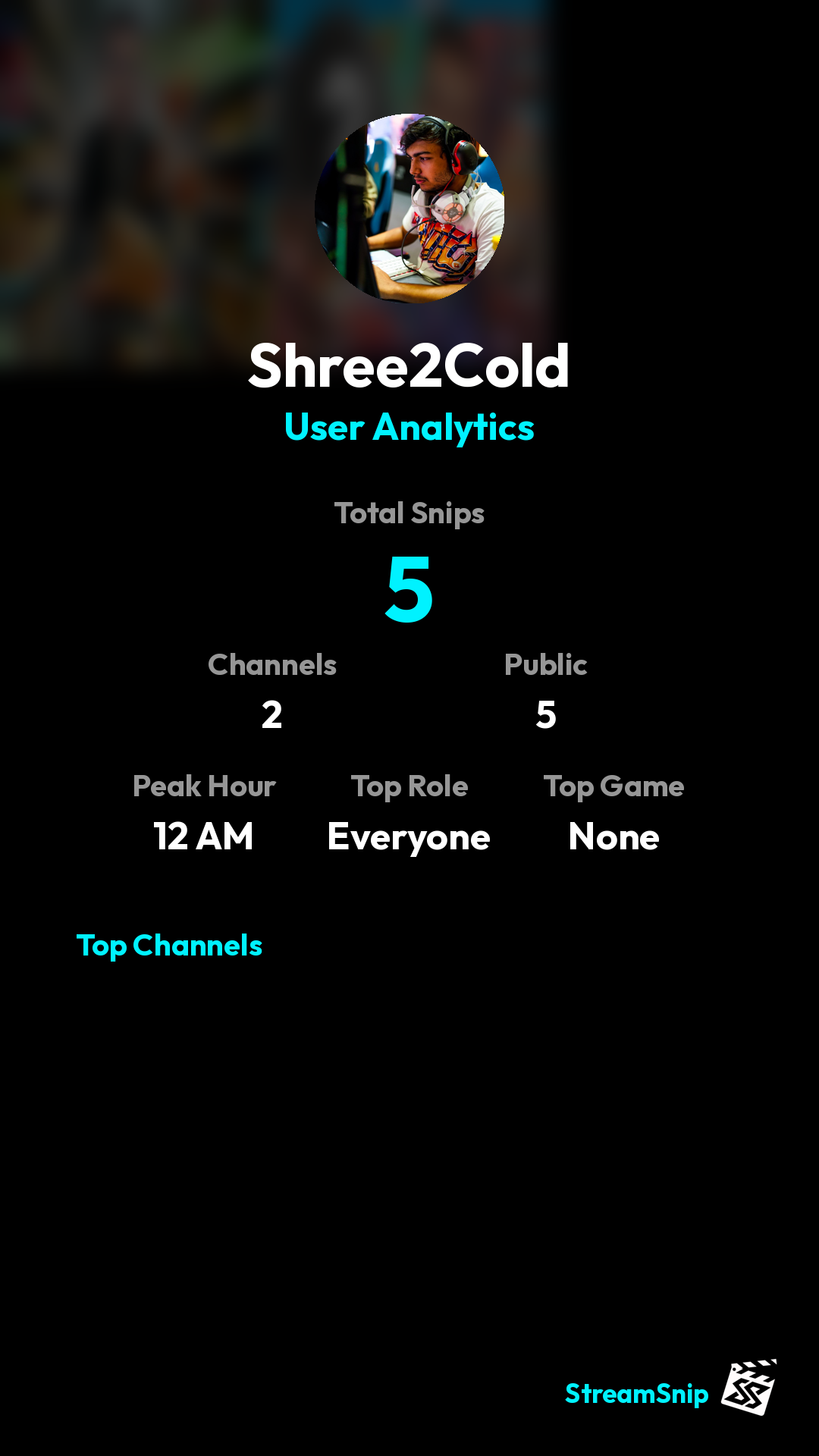 Stats Share Card