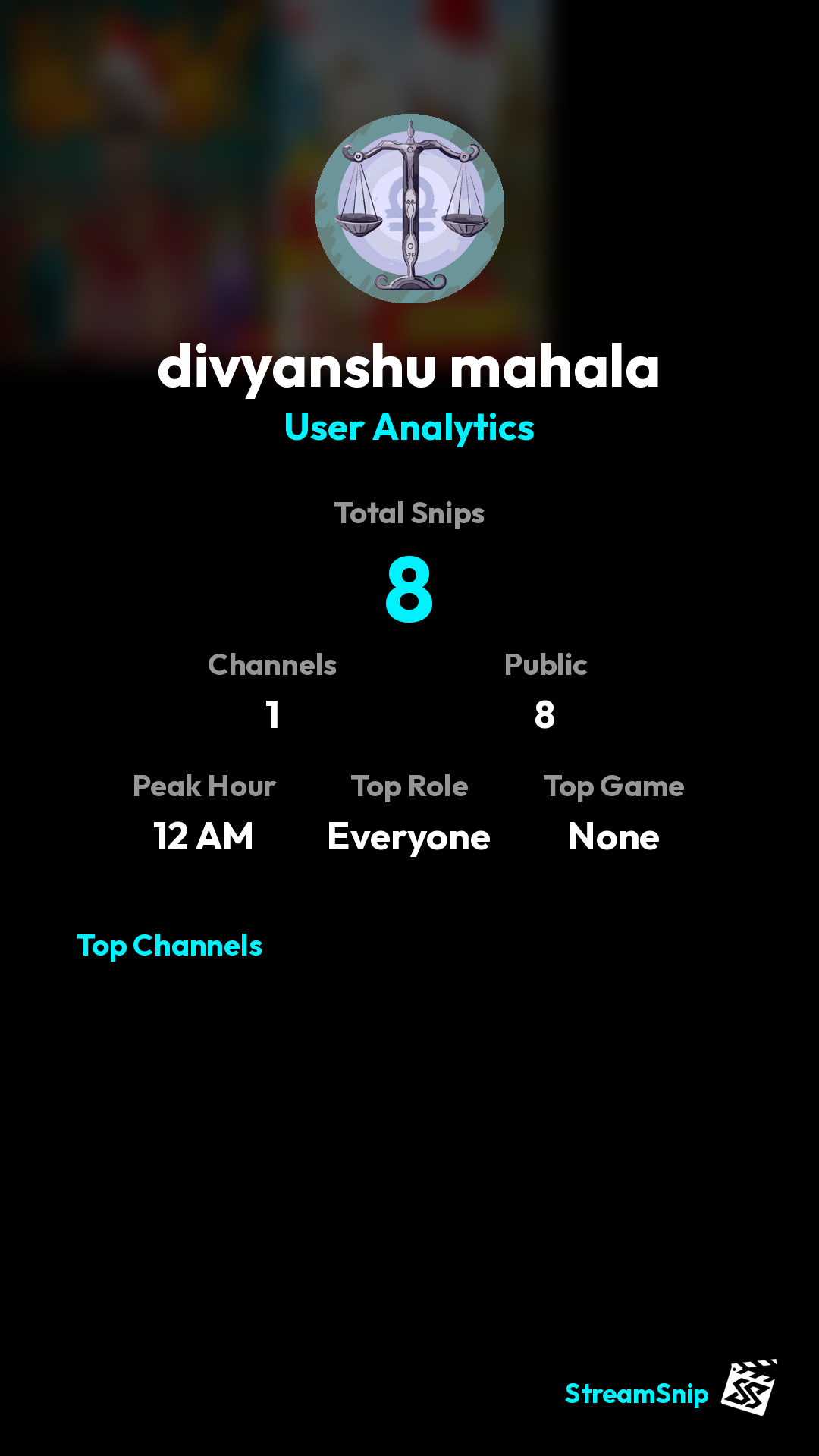 Stats Share Card