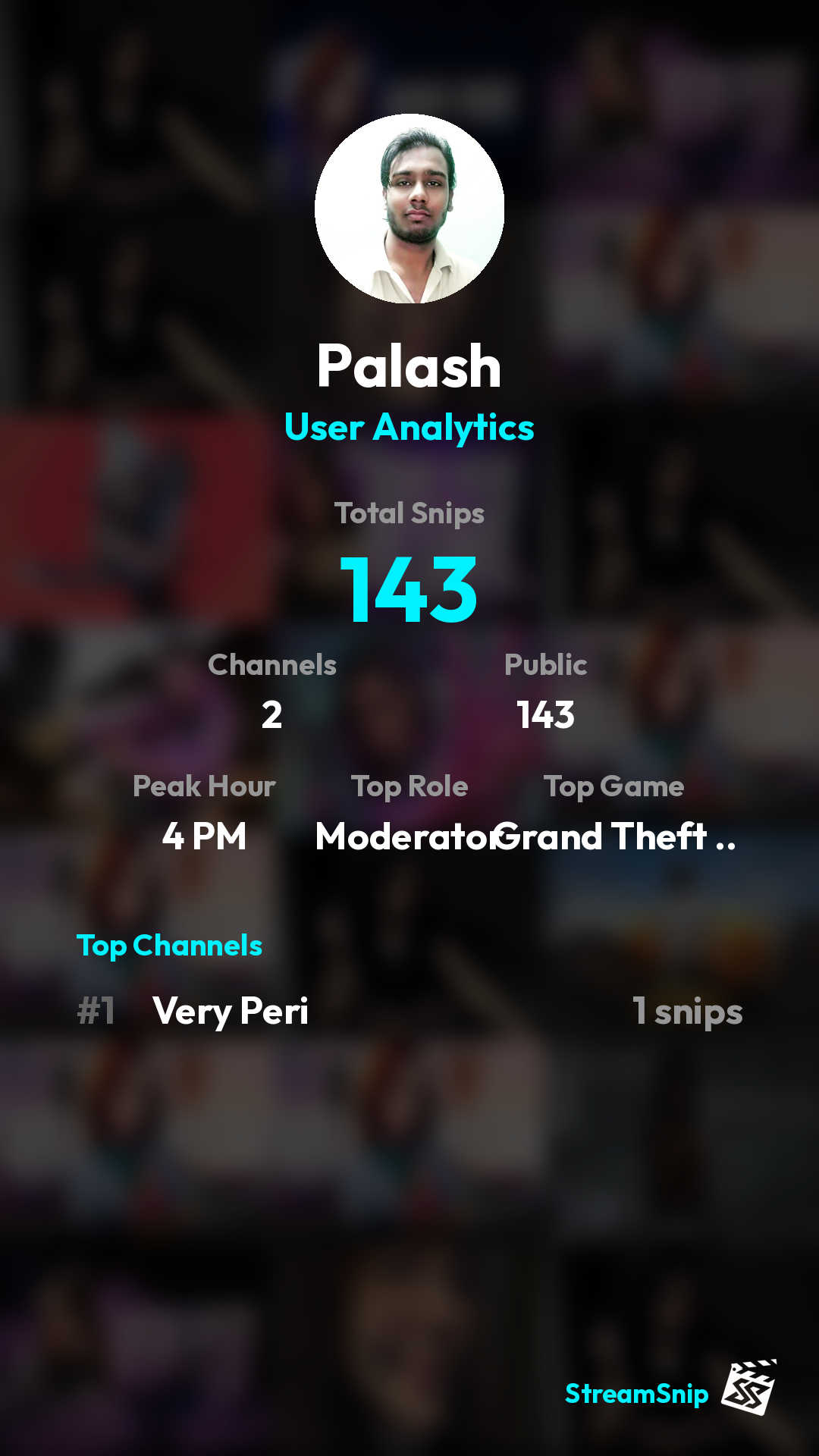 Stats Share Card