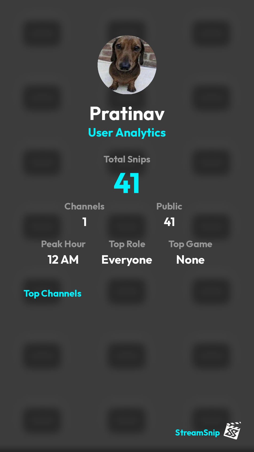 Stats Share Card