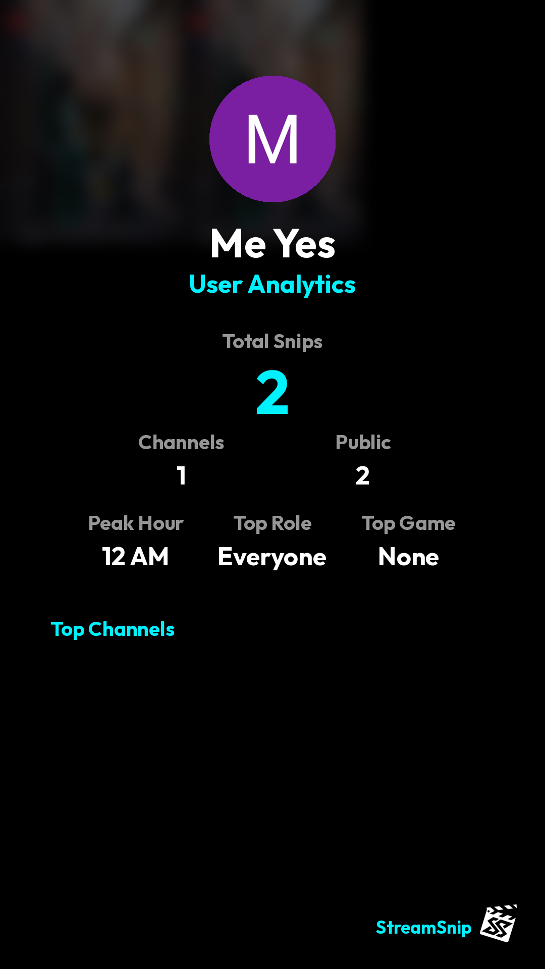 Stats Share Card