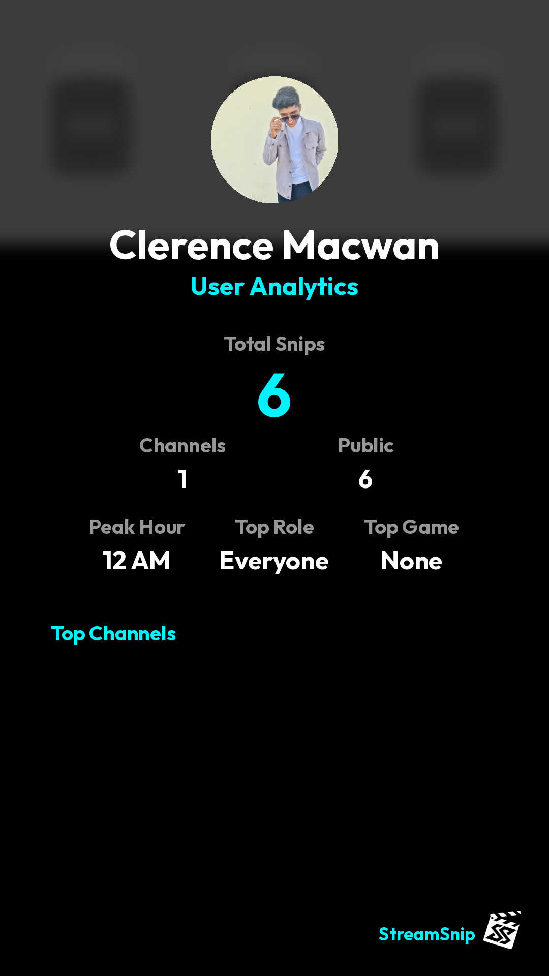 Stats Share Card