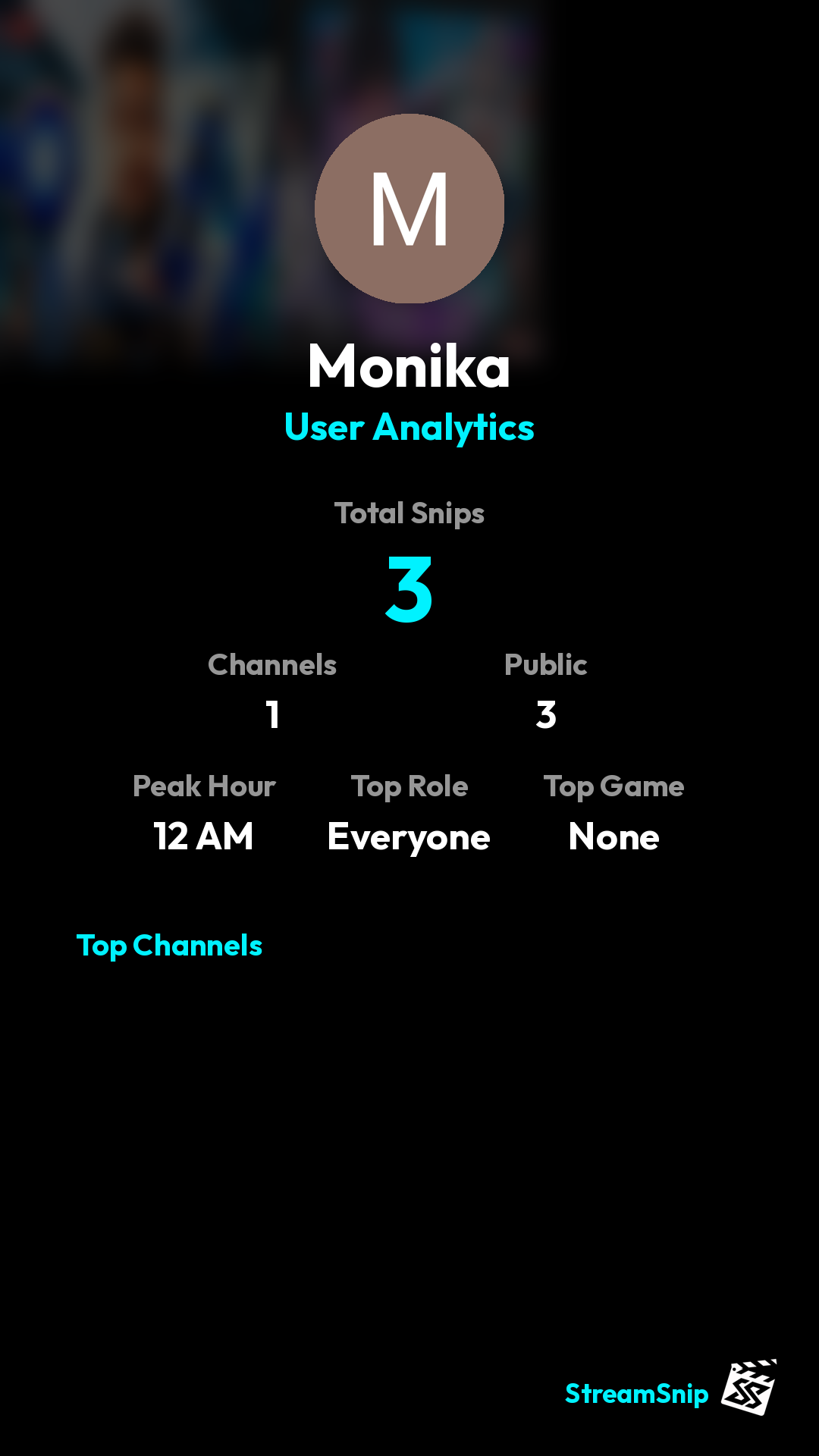 Stats Share Card