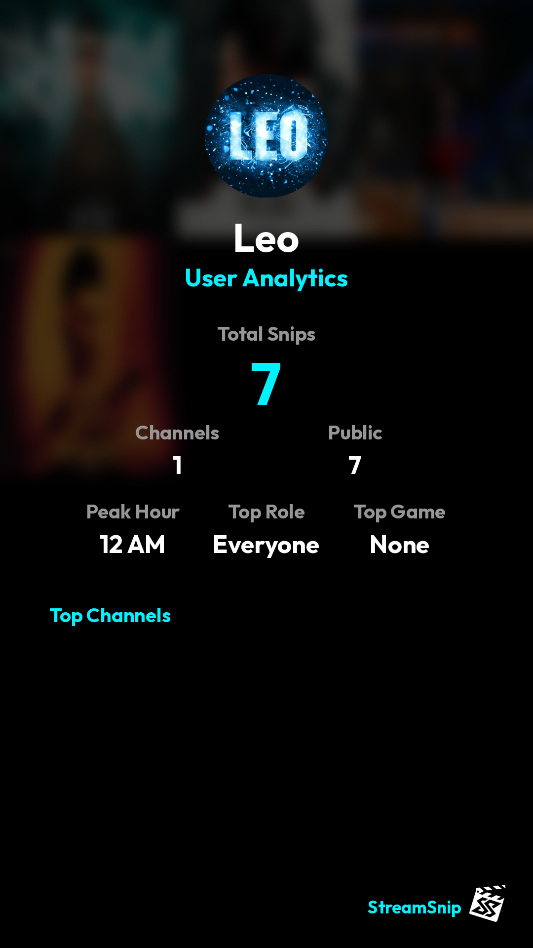 Stats Share Card