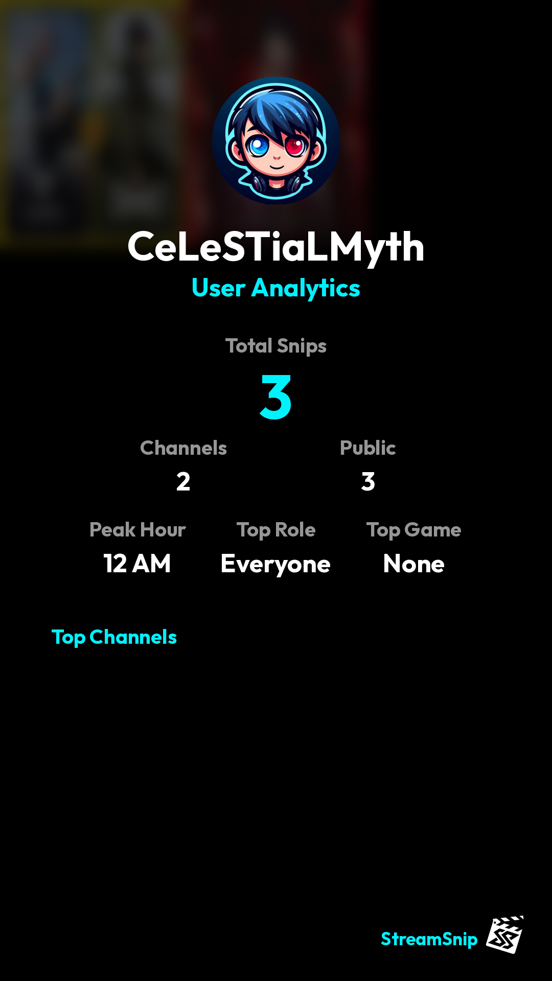 Stats Share Card