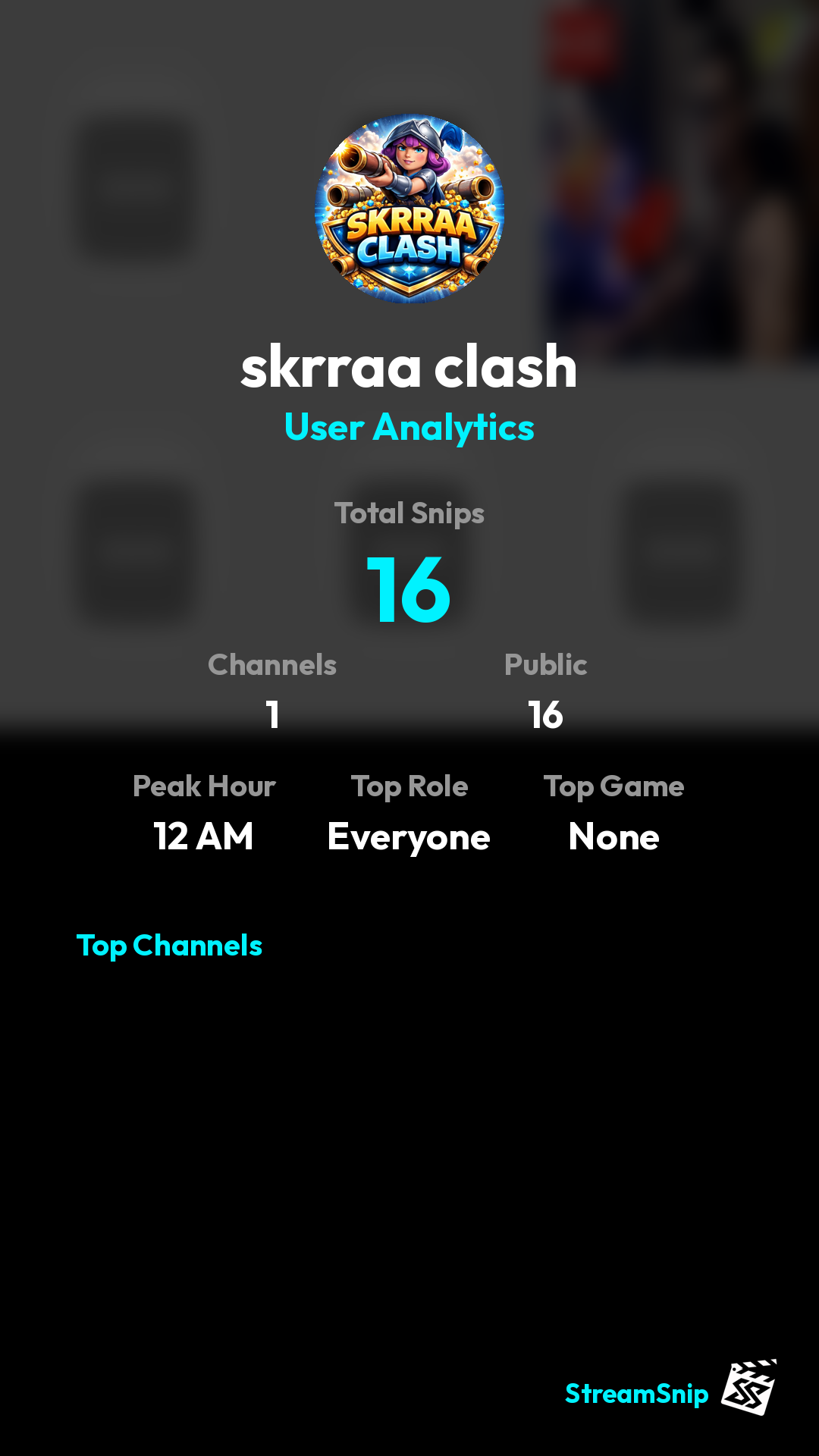 Stats Share Card