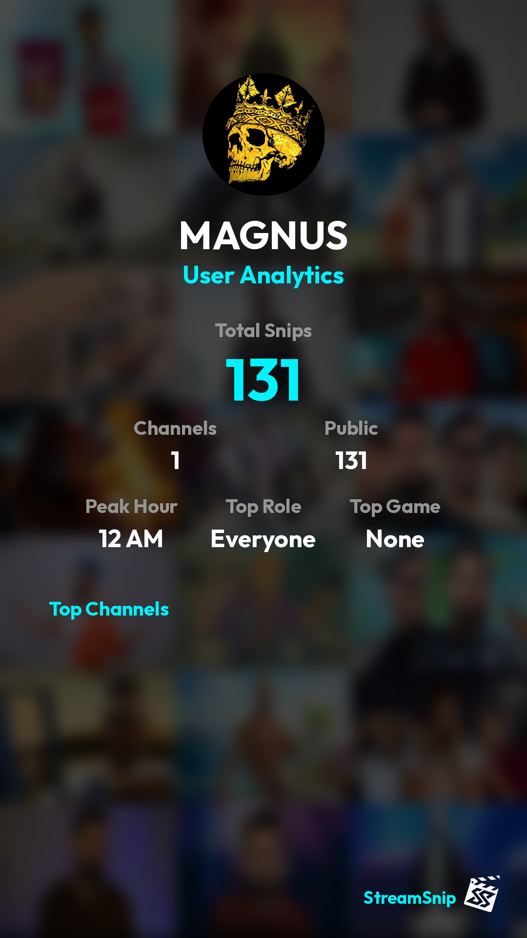 Stats Share Card