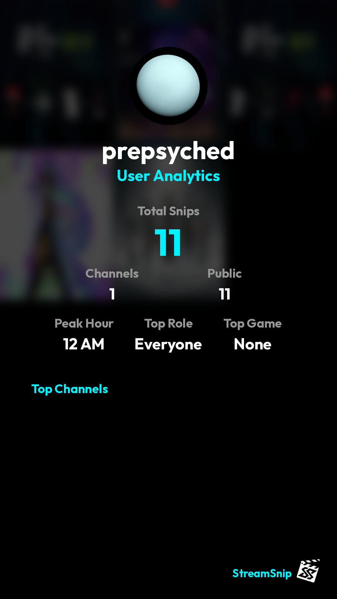 Stats Share Card