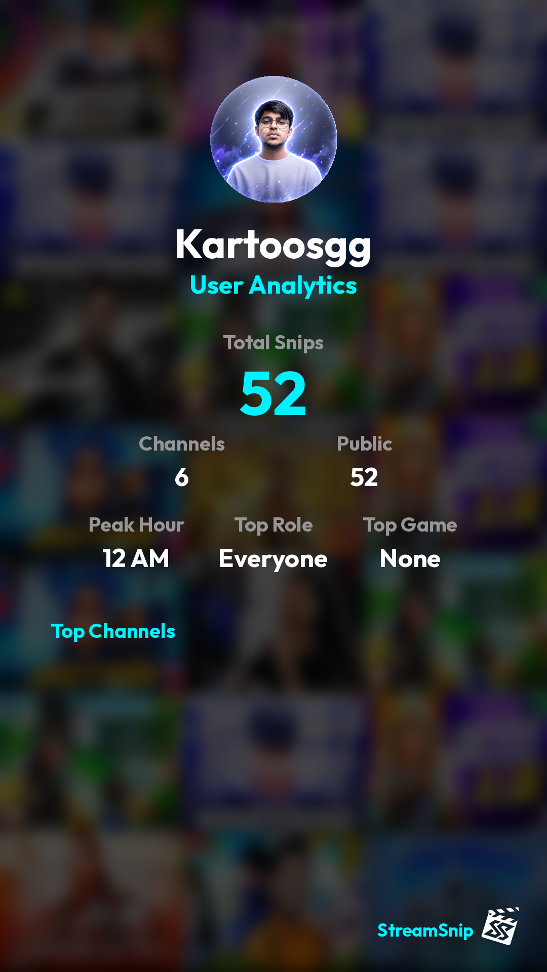 Stats Share Card
