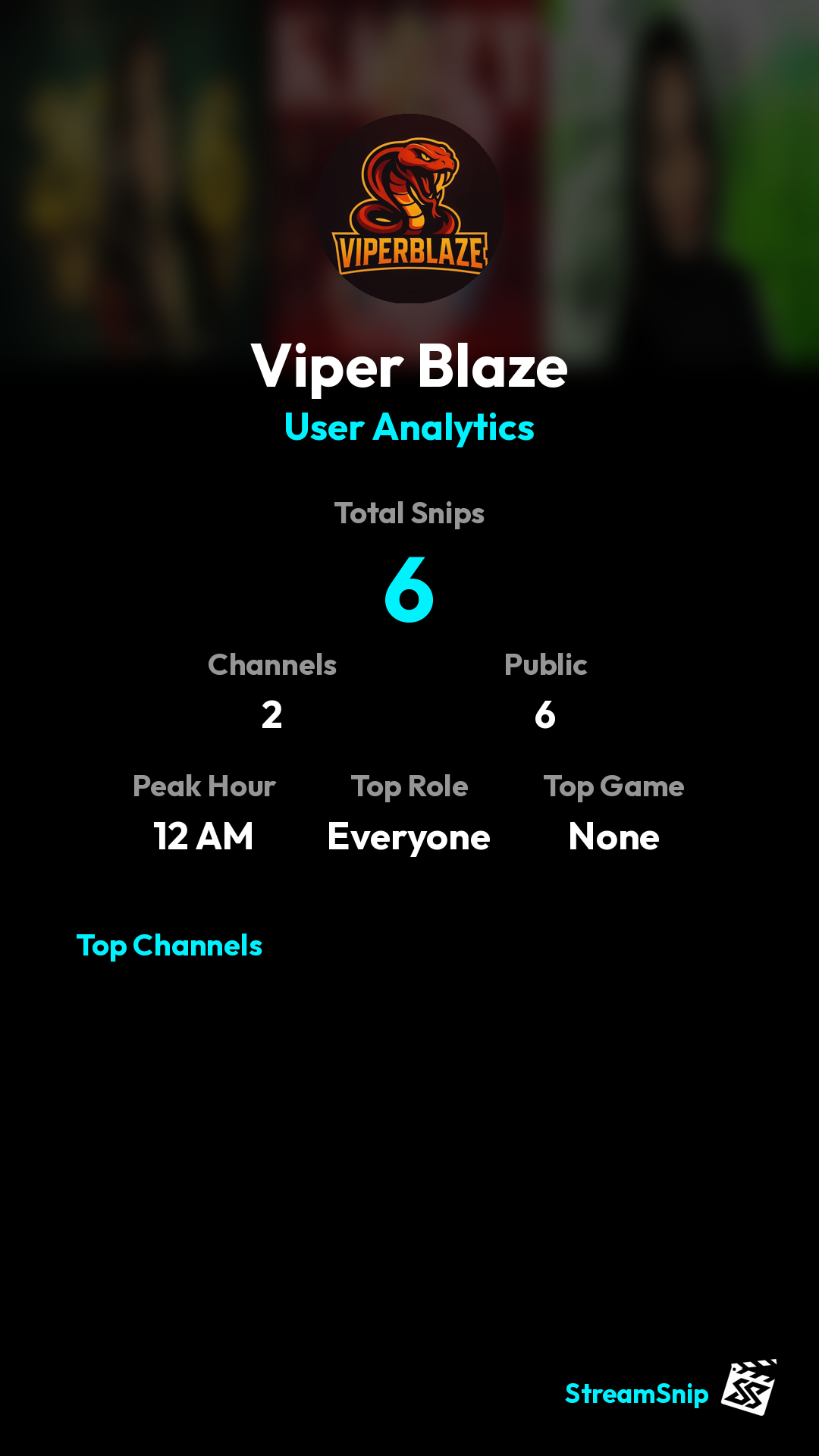 Stats Share Card