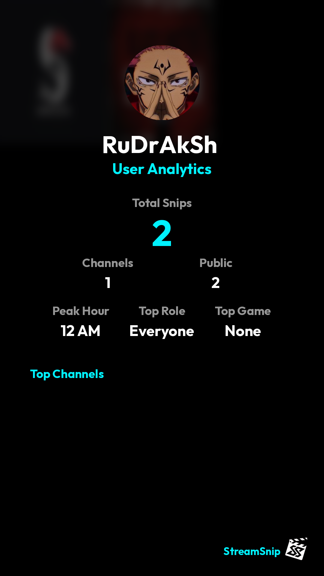 Stats Share Card