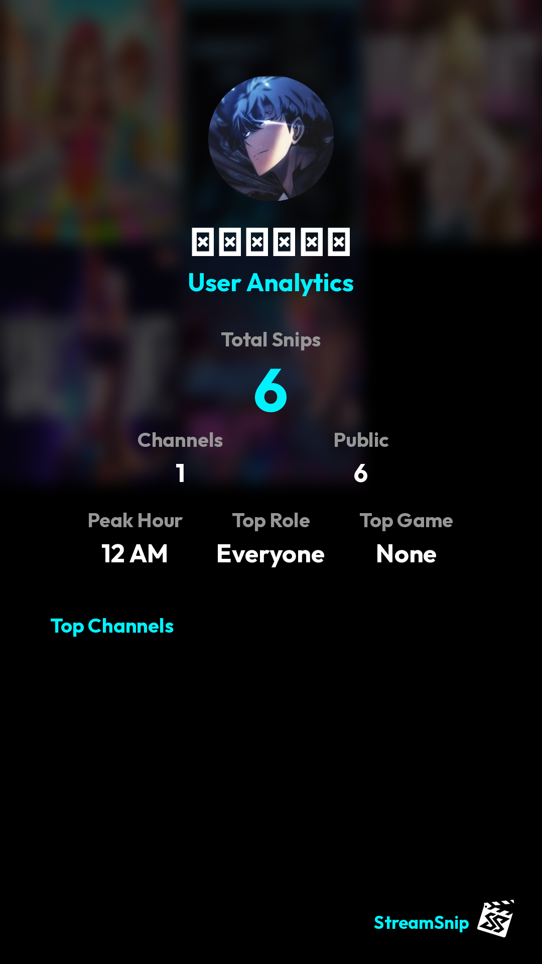 Stats Share Card