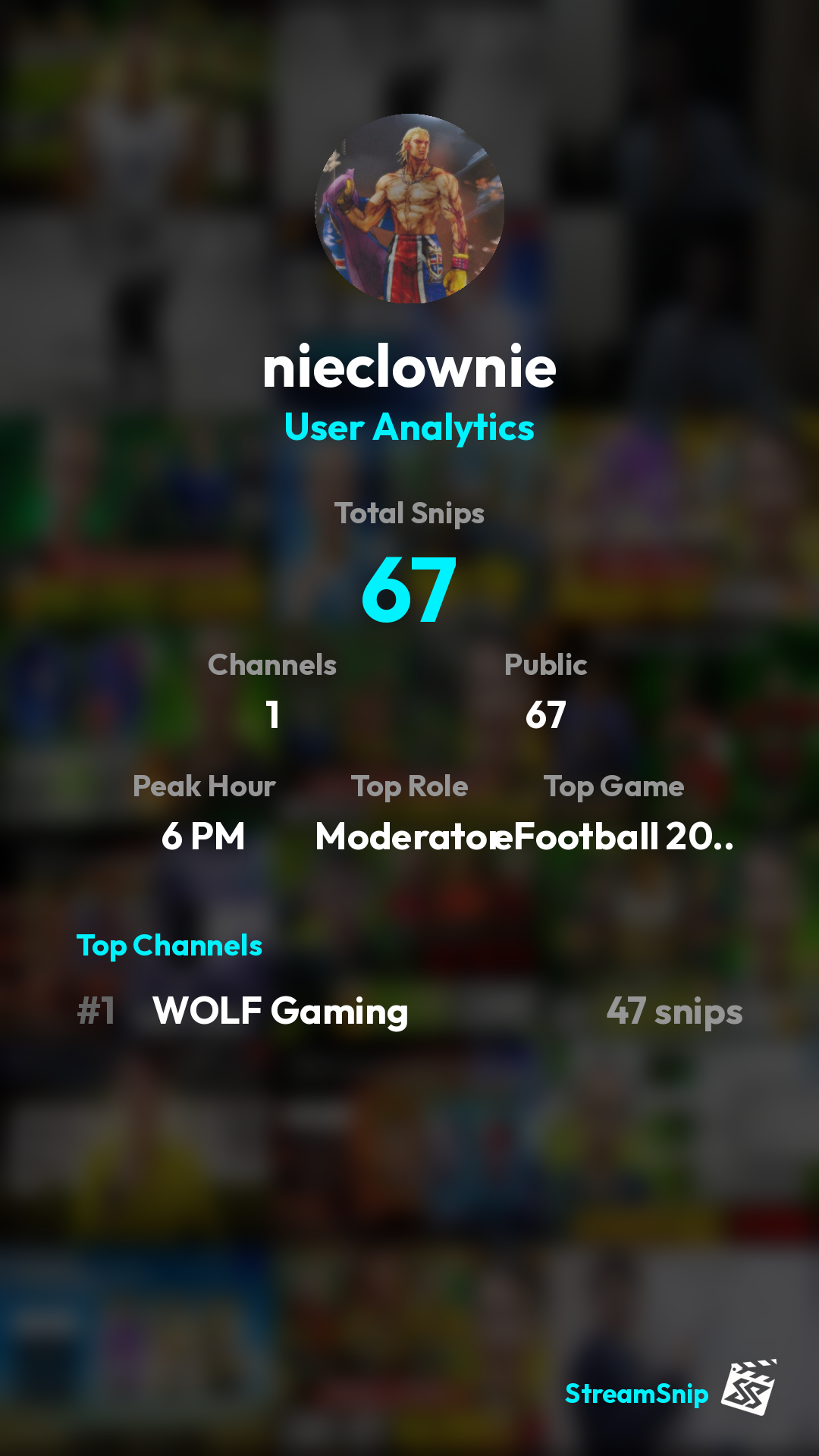 Stats Share Card
