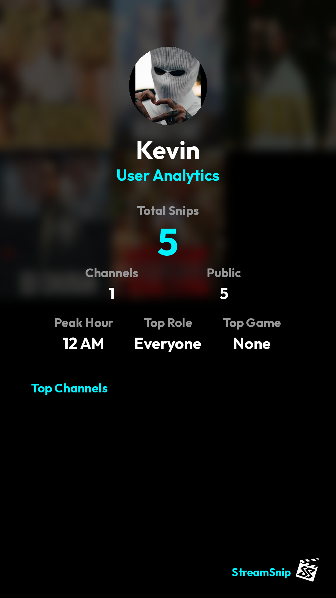 Stats Share Card