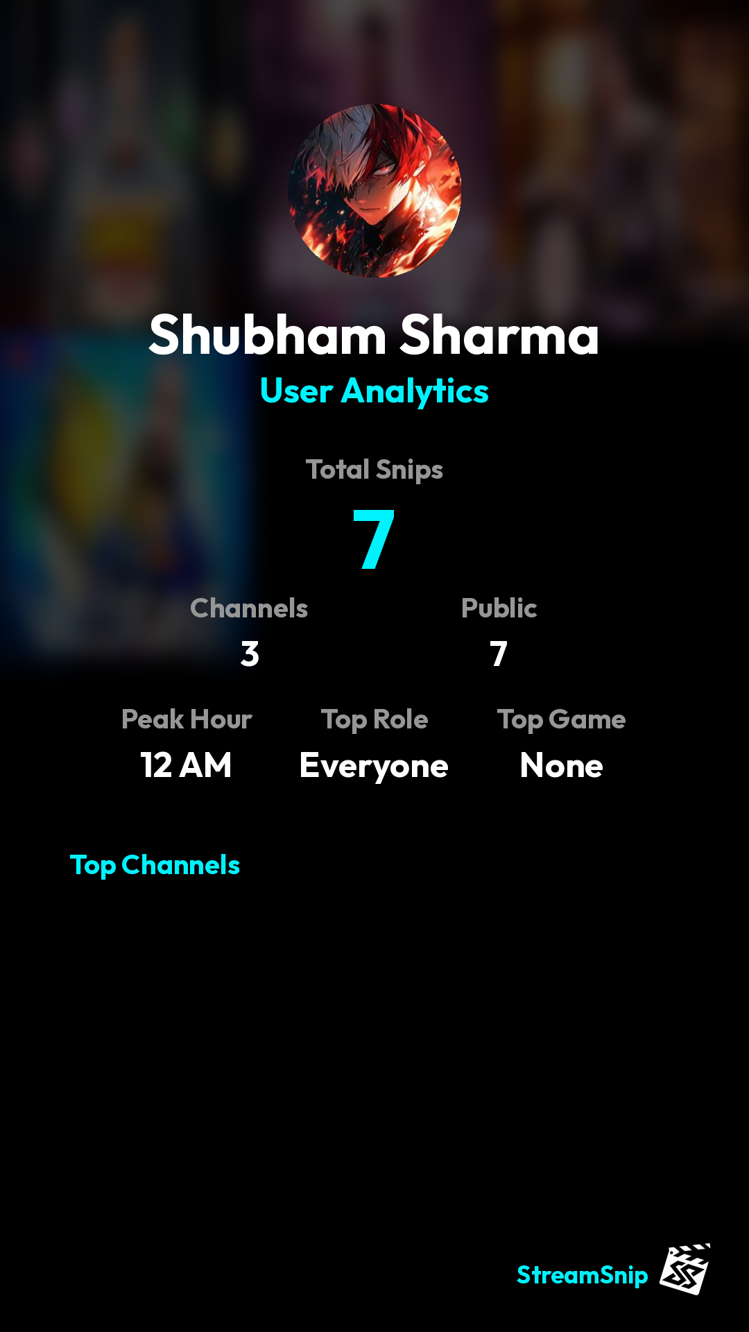 Stats Share Card