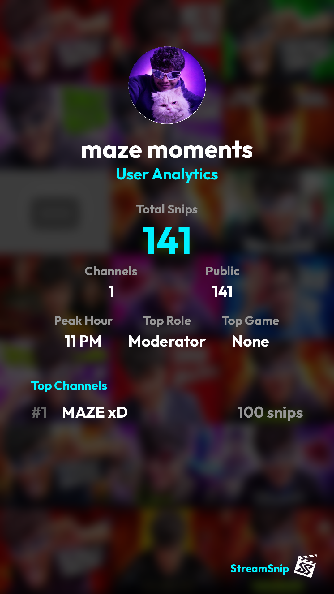 Stats Share Card