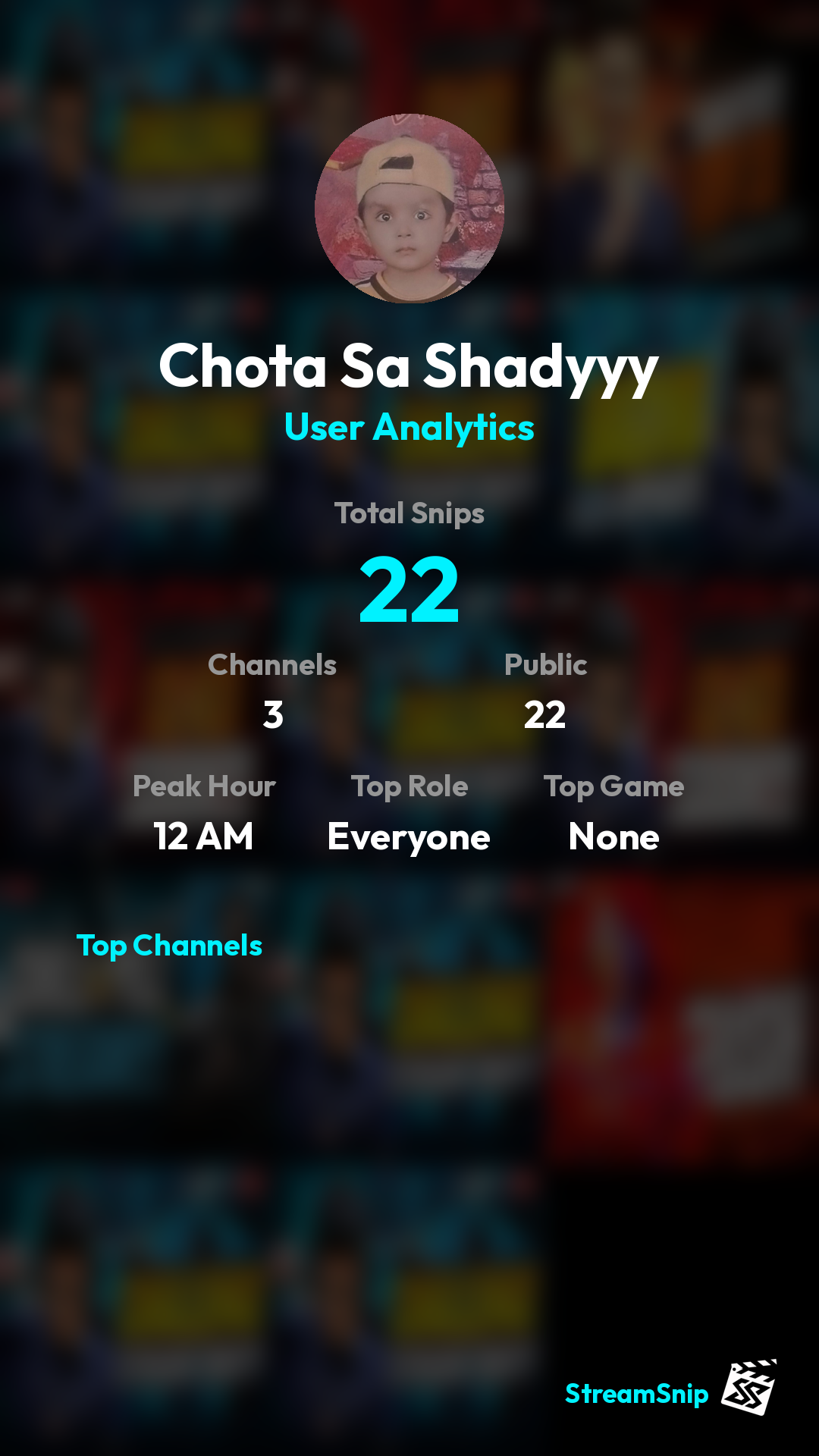 Stats Share Card