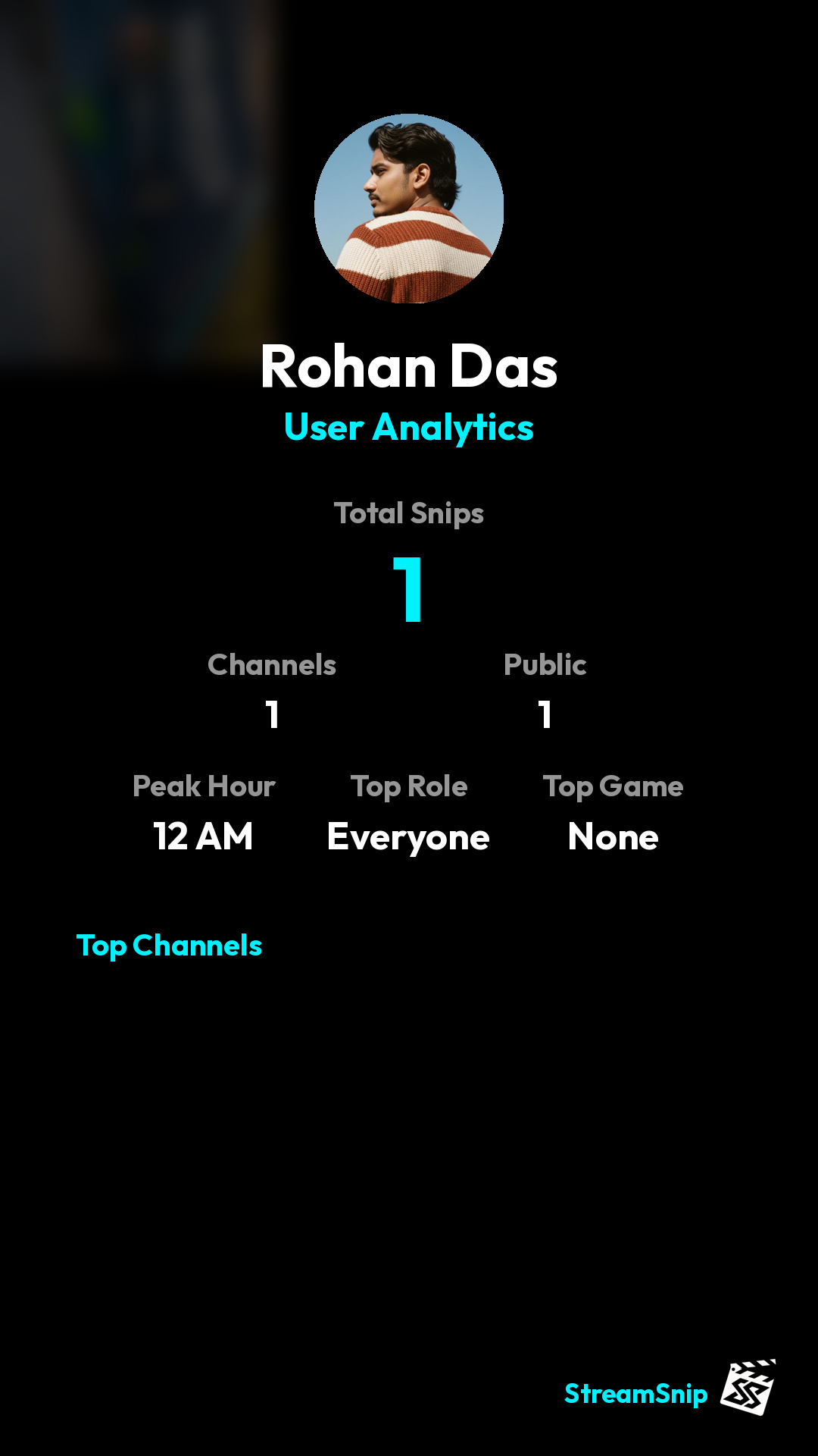 Stats Share Card