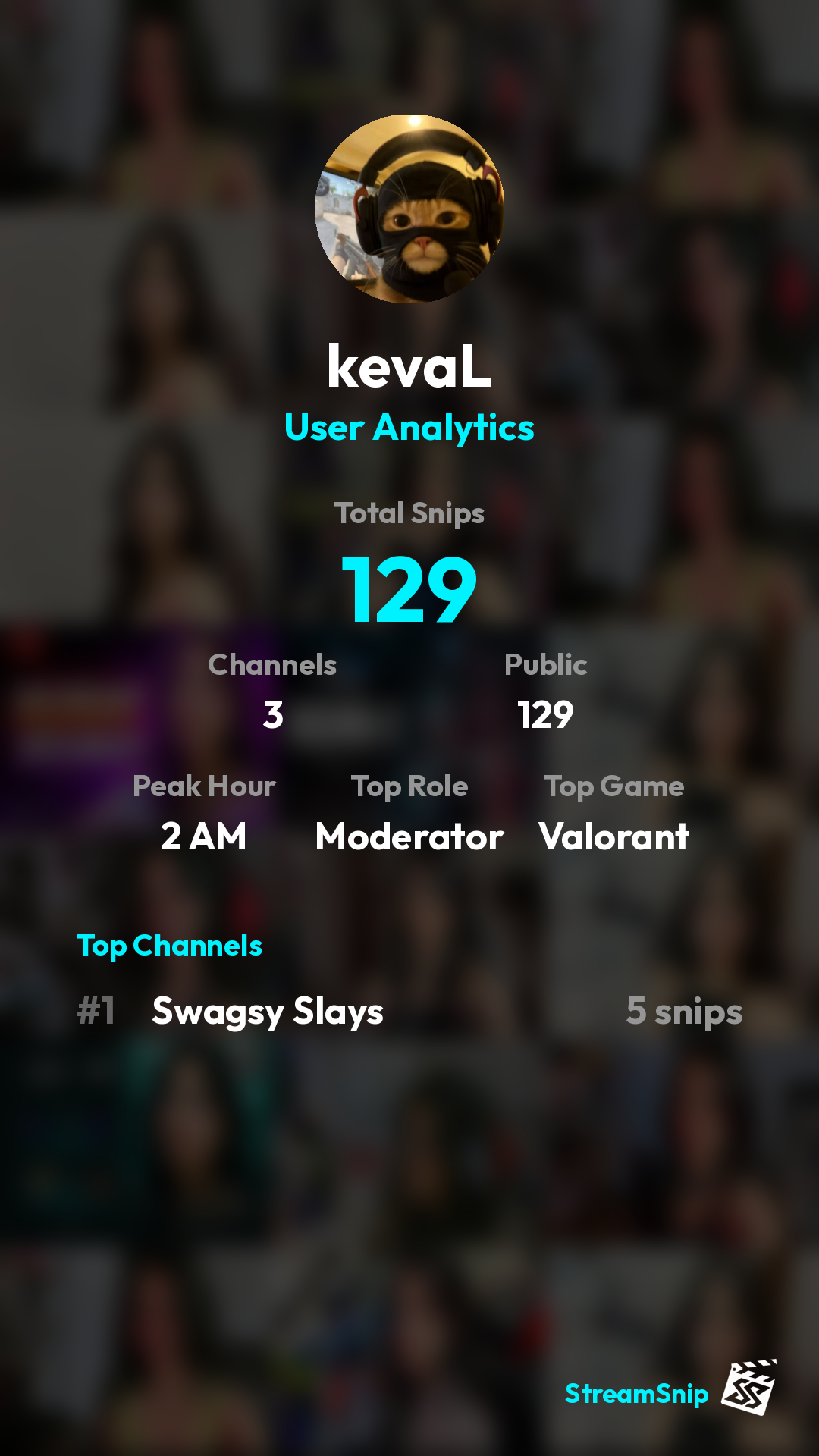 Stats Share Card