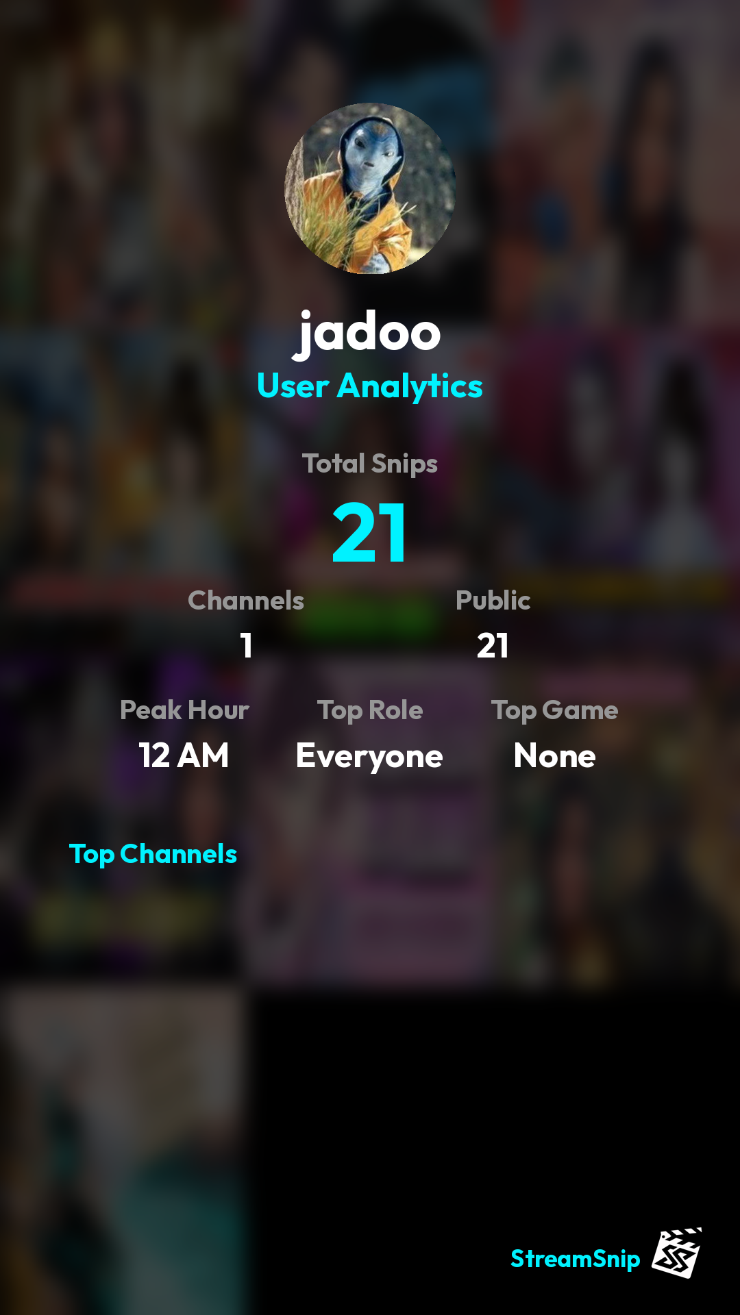Stats Share Card