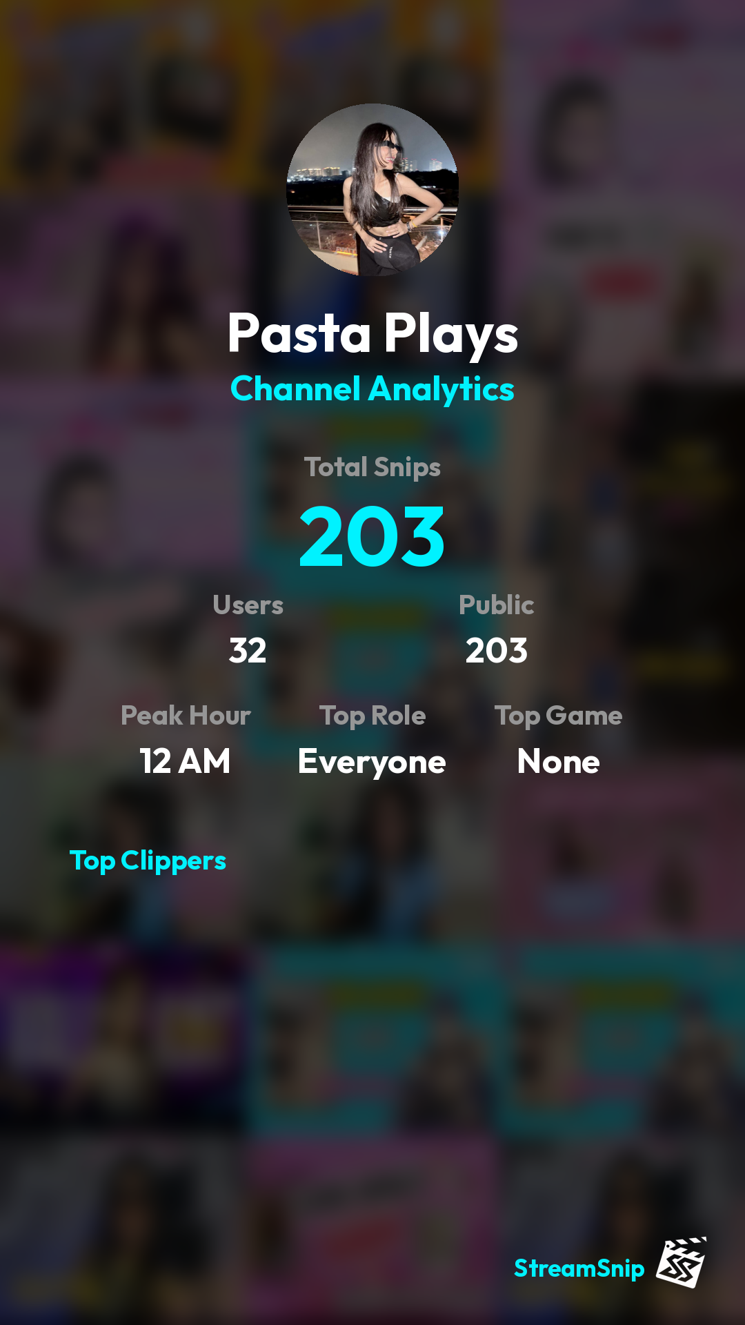 Stats Share Card