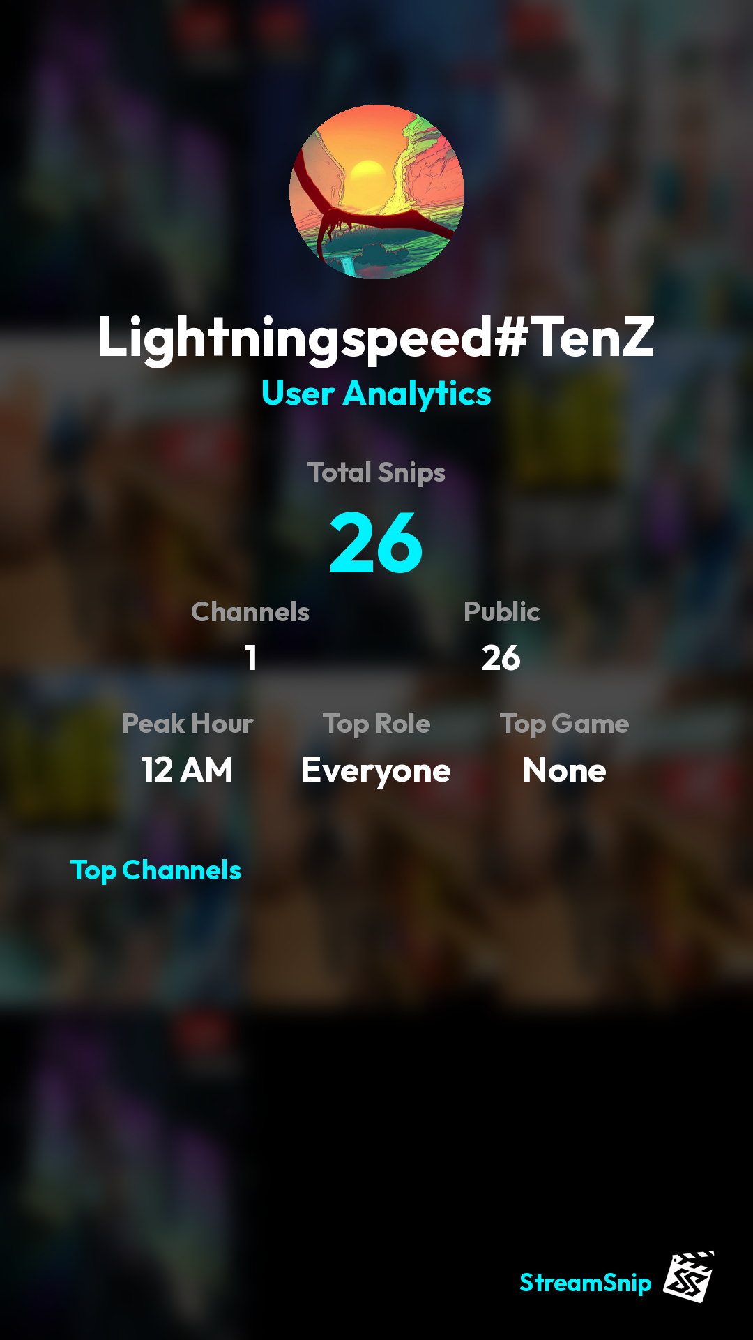 Stats Share Card