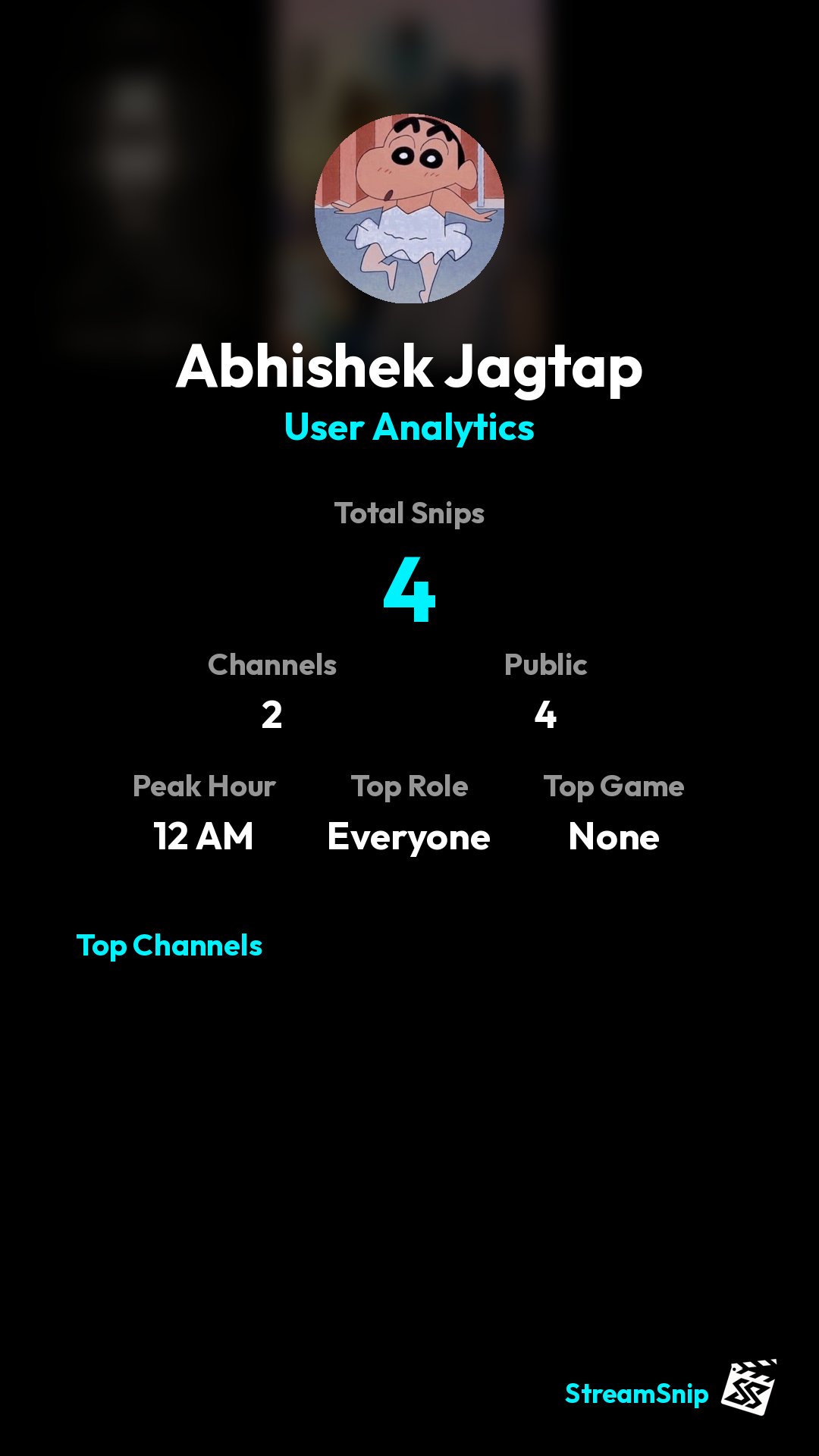 Stats Share Card