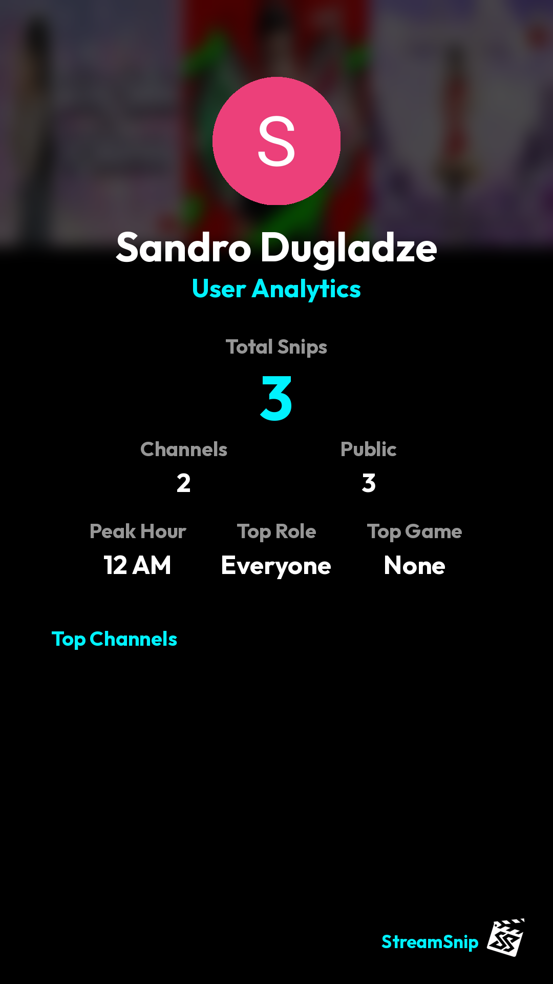 Stats Share Card