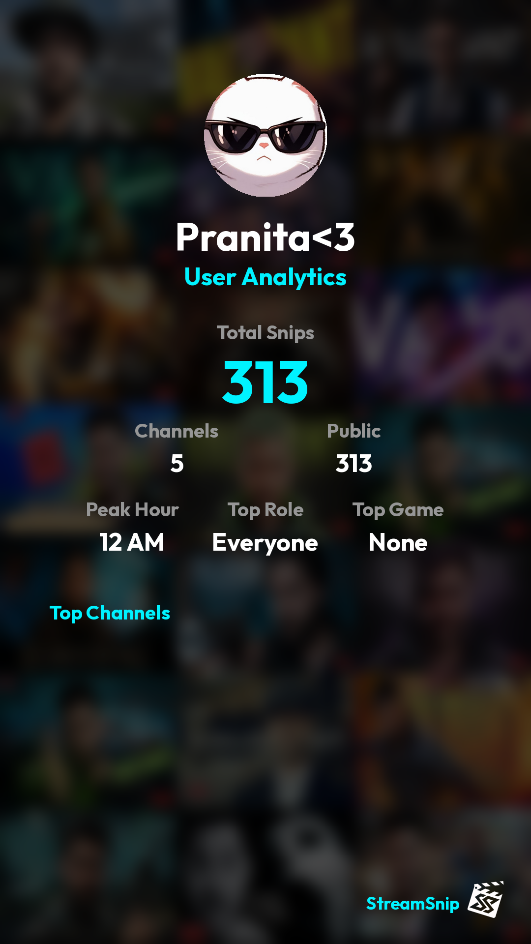 Stats Share Card