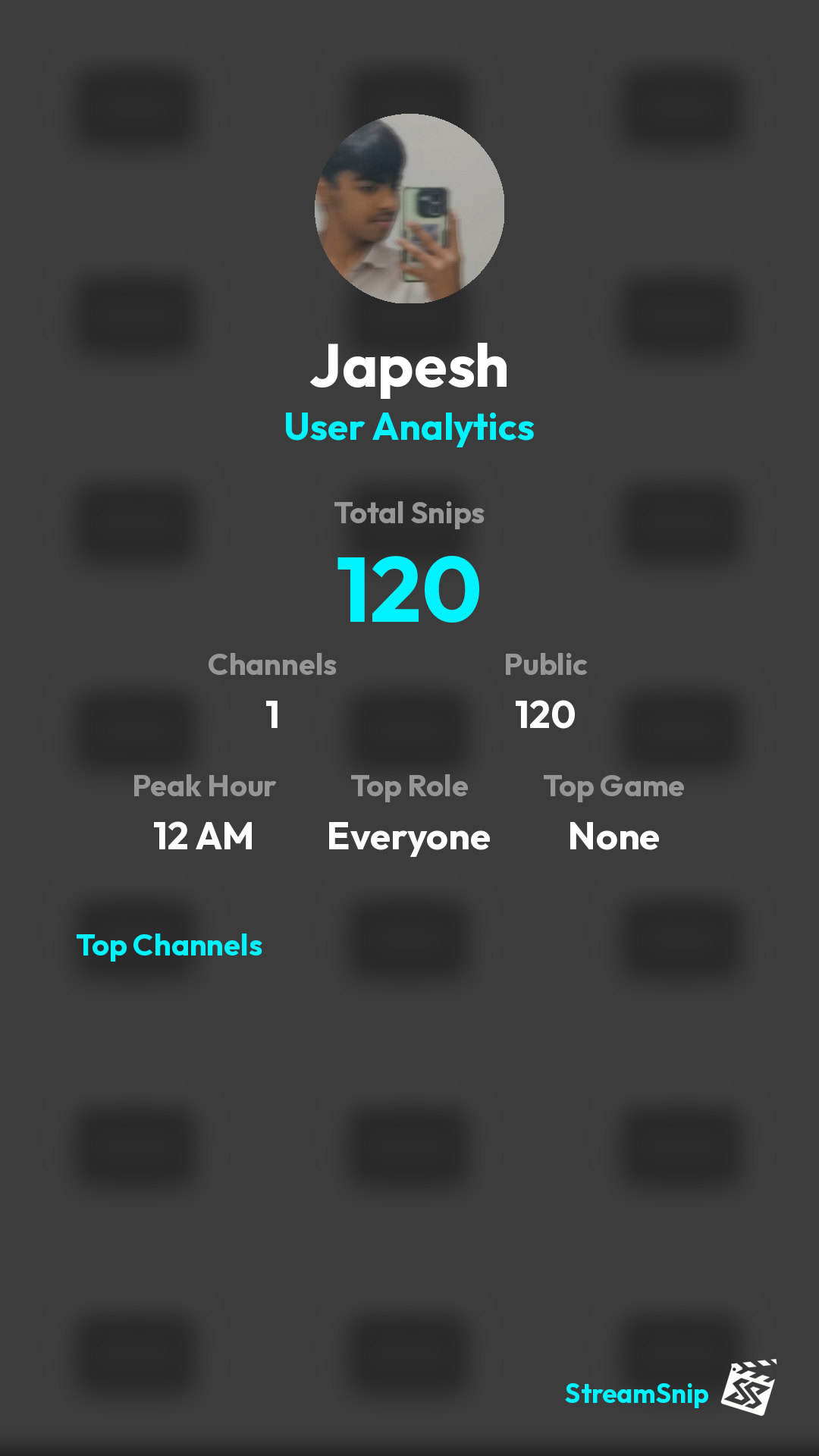 Stats Share Card