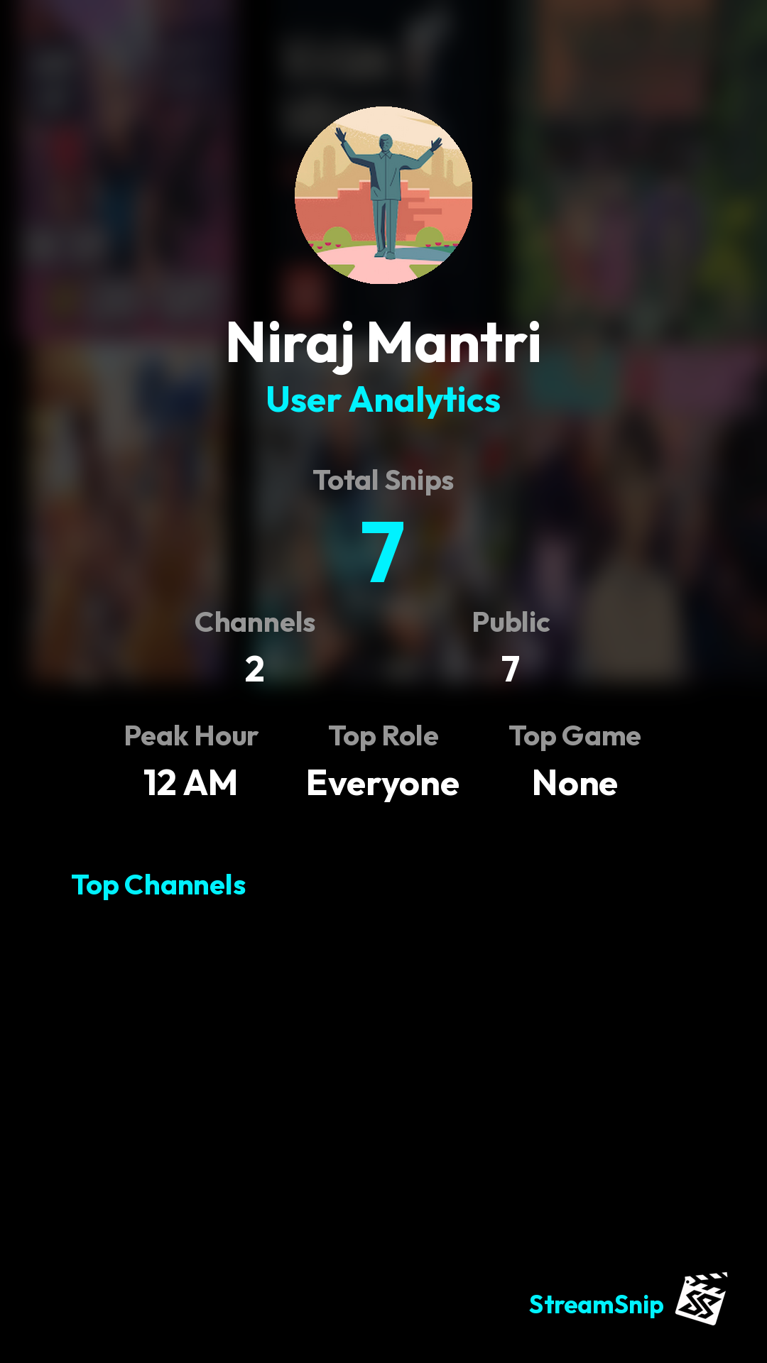 Stats Share Card