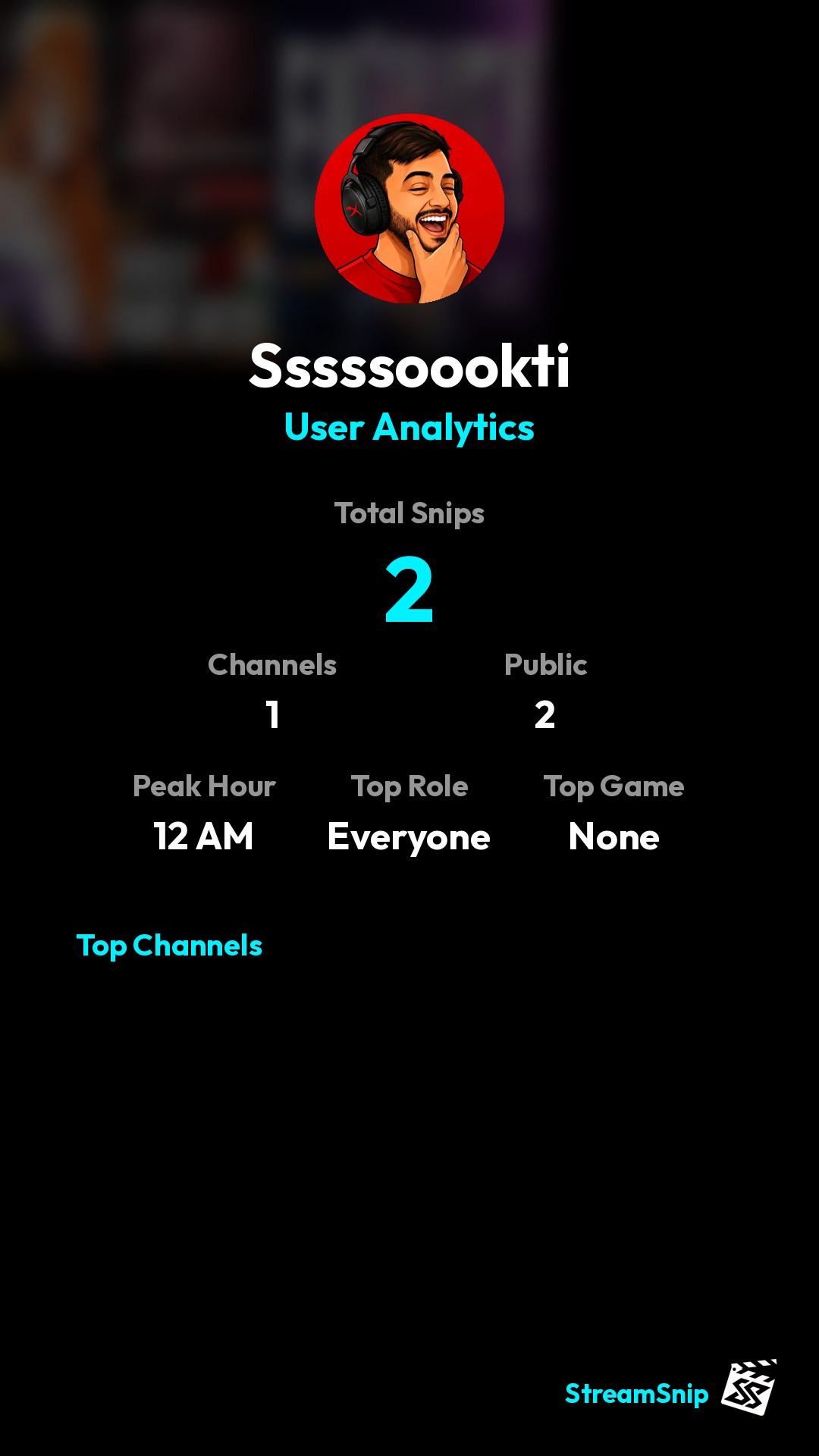 Stats Share Card