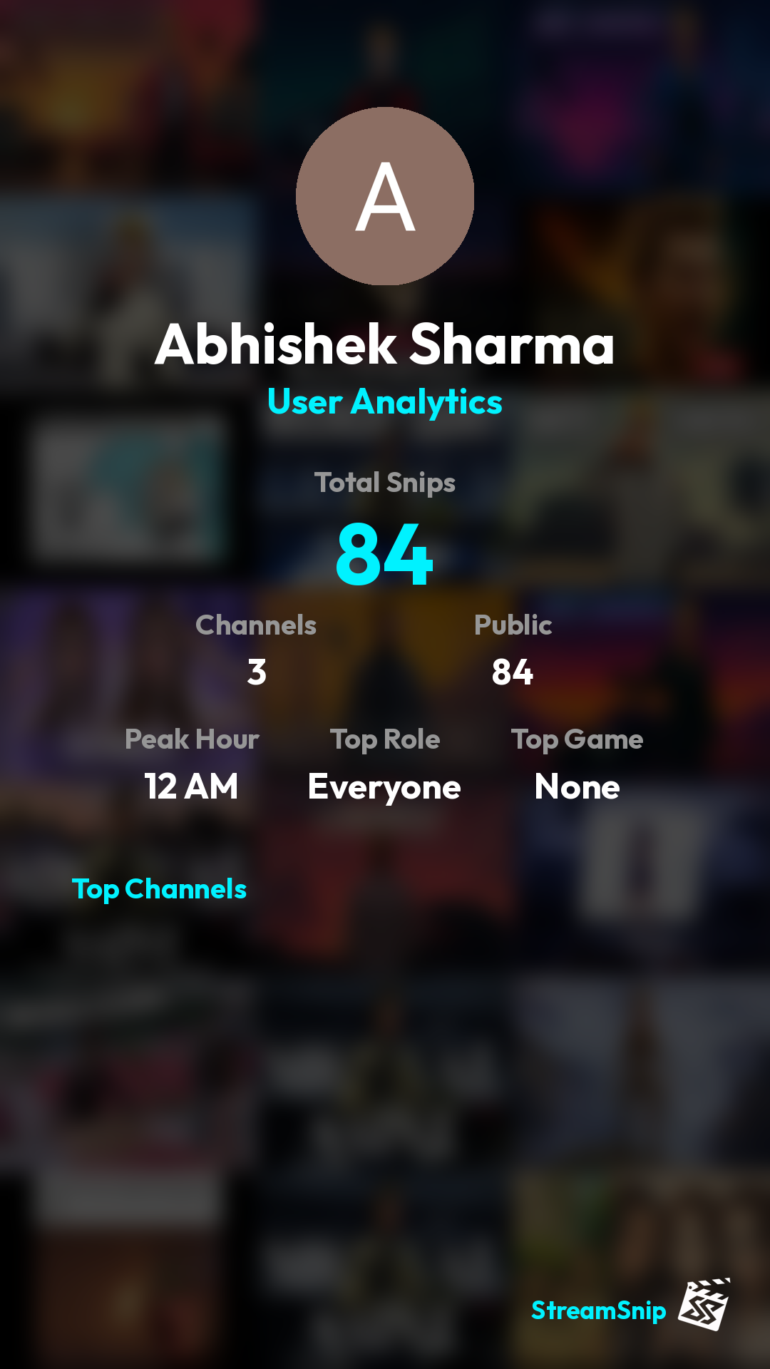 Stats Share Card
