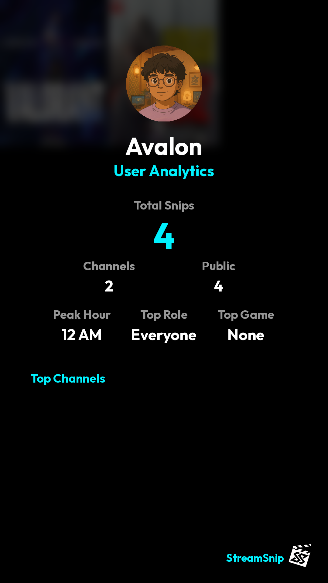 Stats Share Card