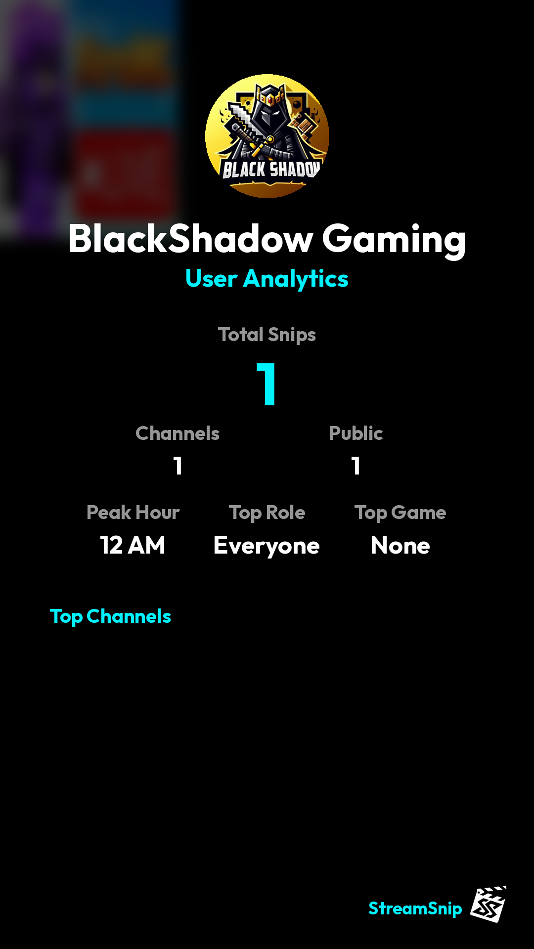 Stats Share Card